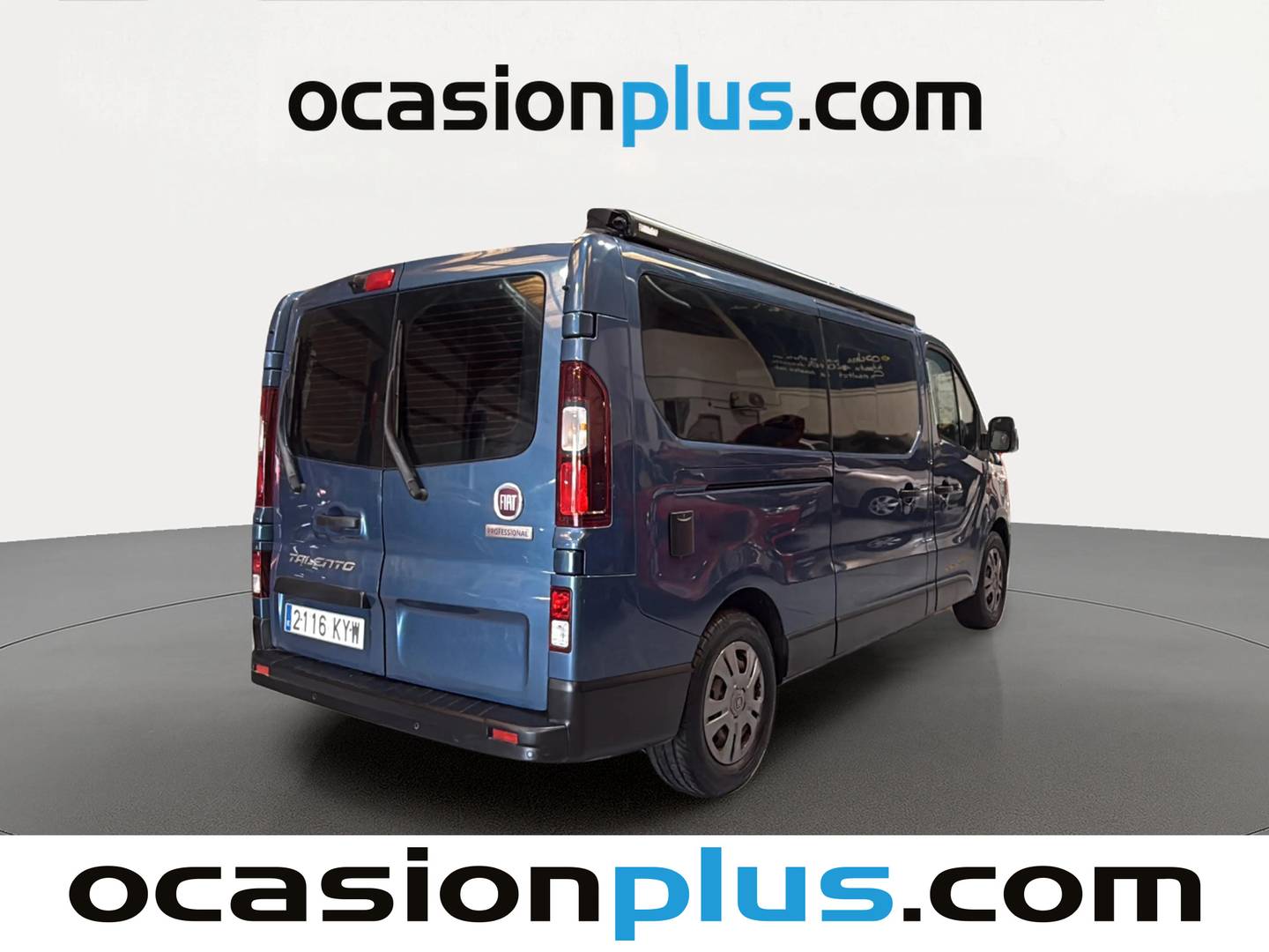 Foto trasera Fiat Talento Fiat Talento Combi 1.6 EcoJet SX Largo (120 CV) Camperizada derecha
