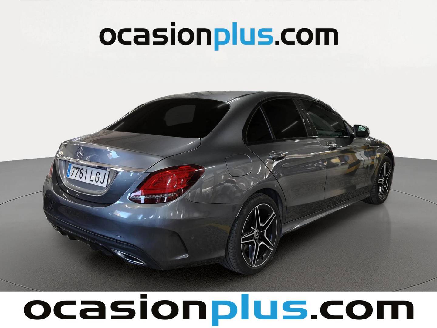 Foto trasera Mercedes Clase C Mercedes Clase C 200 d (160 CV) Pack AMG derecha