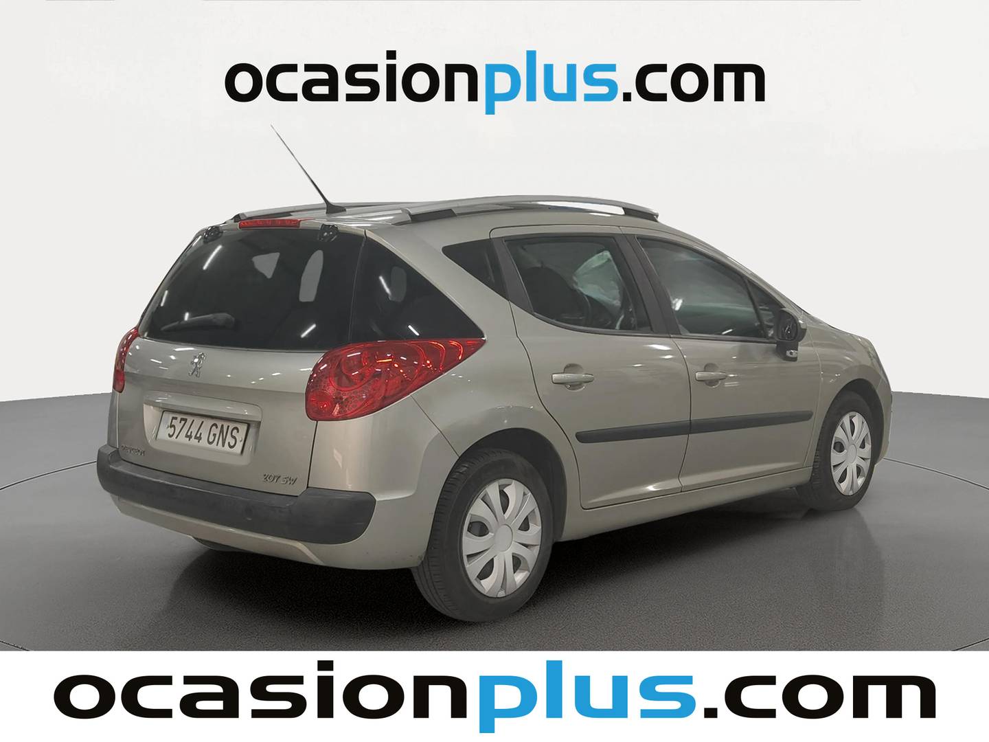 Foto trasera Peugeot 207 Peugeot 207 SW 1.6 HDI Confort (90 CV) derecha