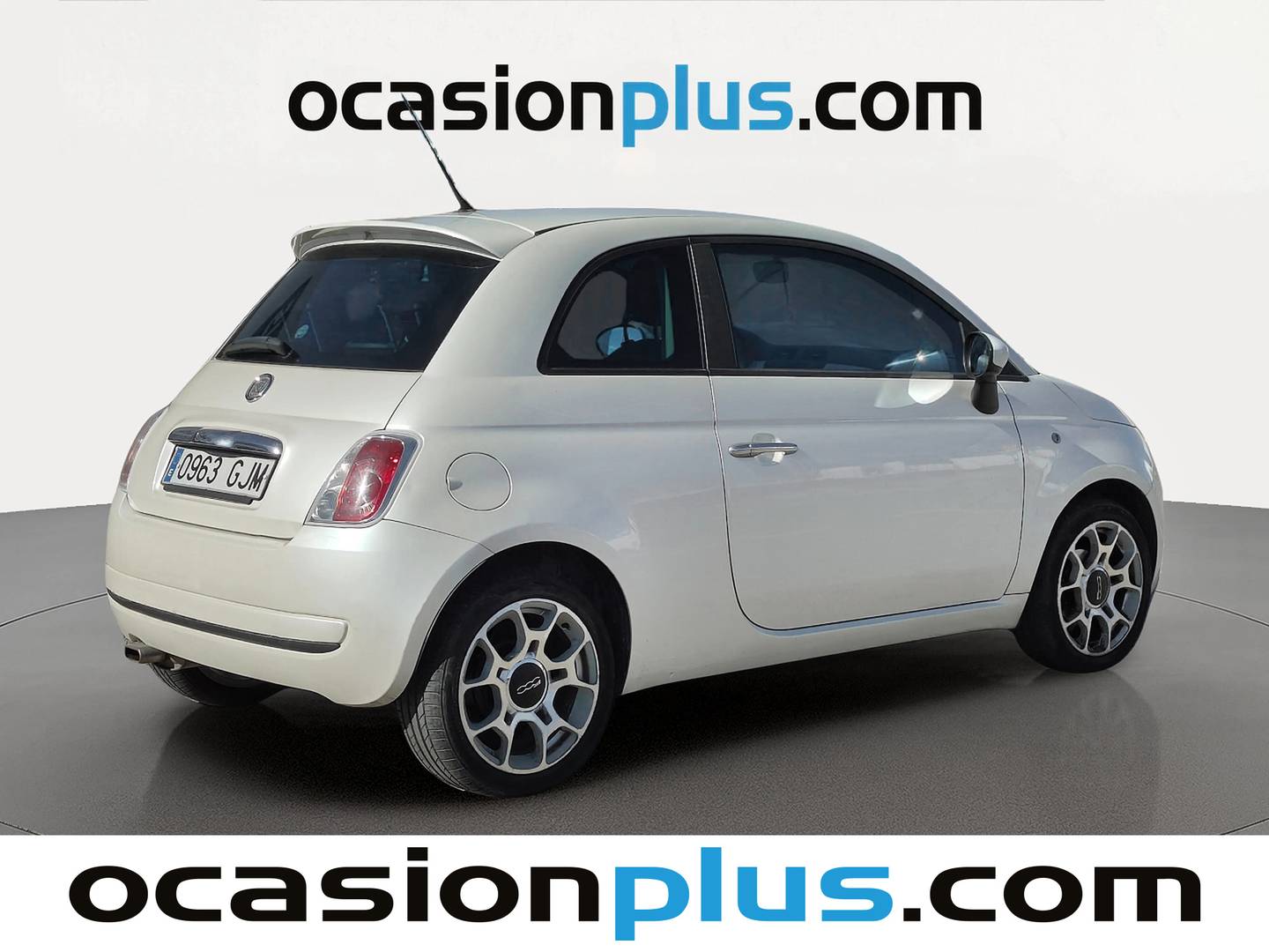Foto trasera Fiat 500 Fiat 500 1.2 8v Lounge (69 CV) derecha