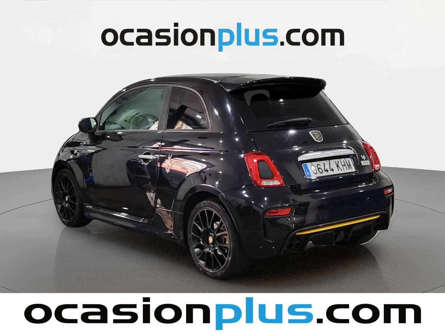 Foto trasera Abarth 500 Abarth 500 1.4 16v T-Jet 595 Pista (160 CV) izquierda