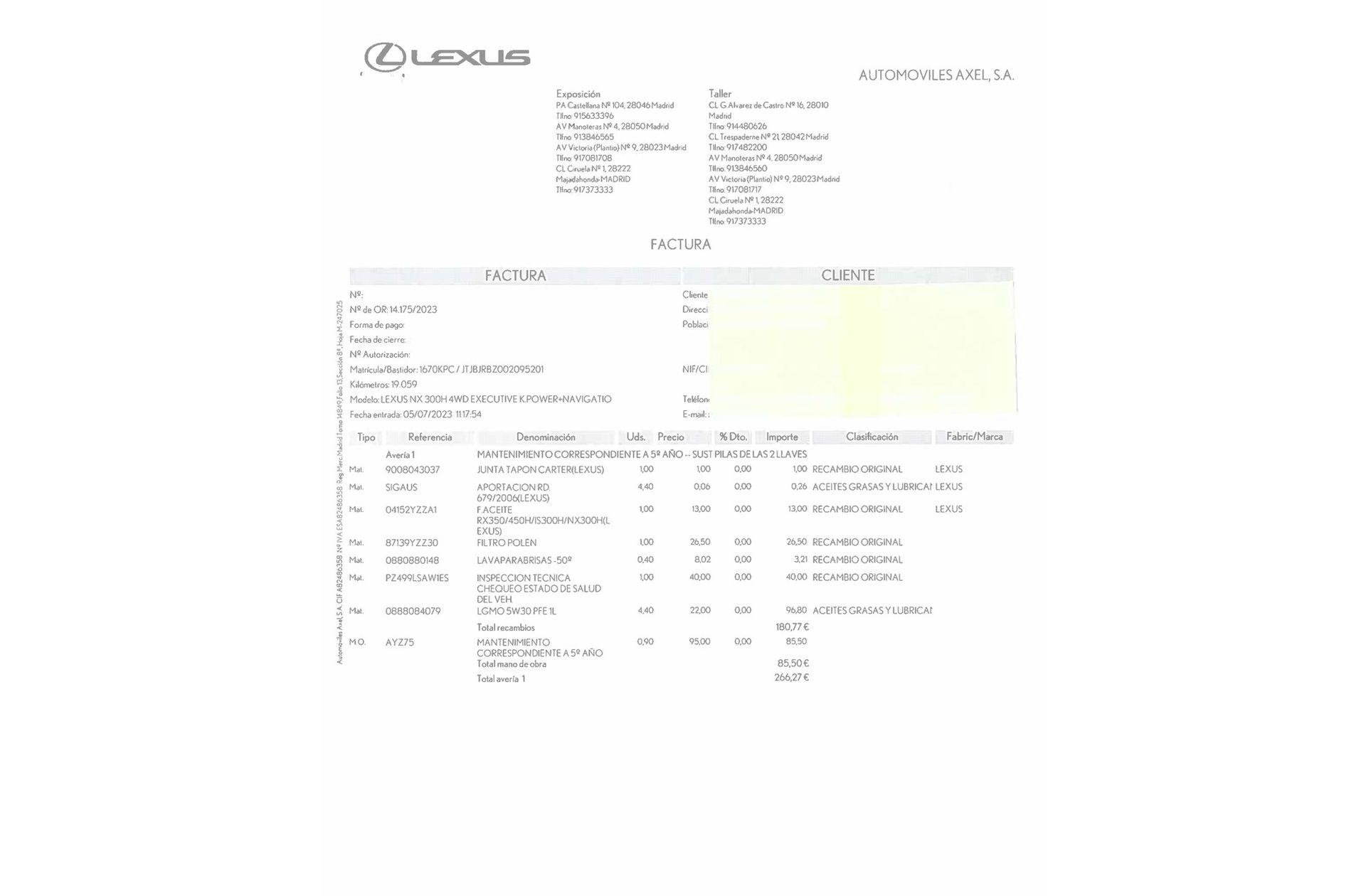 Lexus NX 300h Executive 4WD - foto 24