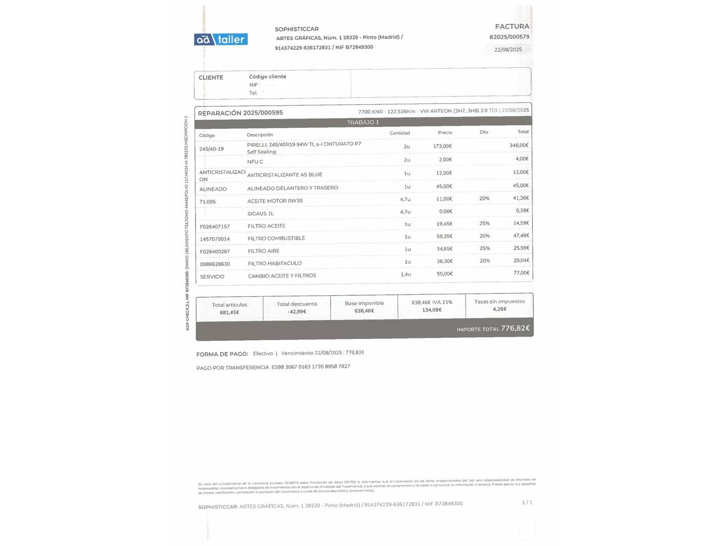 Foto Volkswagen Arteon Volkswagen Arteon Elegance 2.0 TDI (190 CV) DSG 4Motion