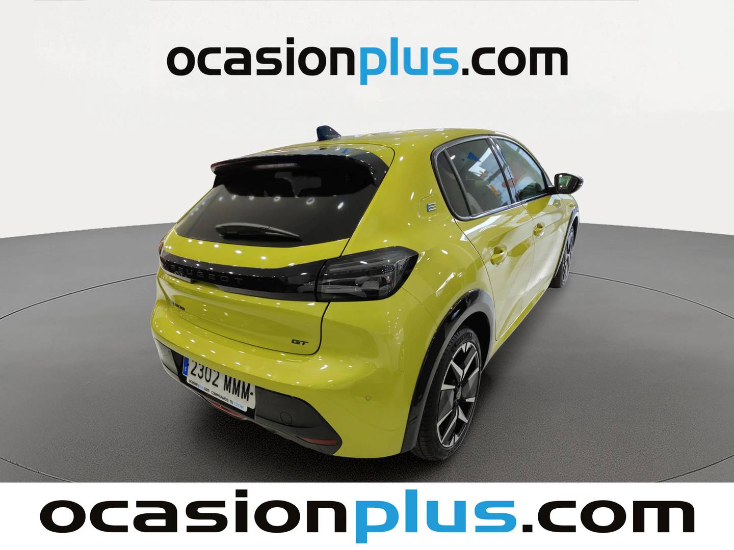 Foto trasera Peugeot e-208 Peugeot e-208 Eléctrico GT (156 CV) derecha