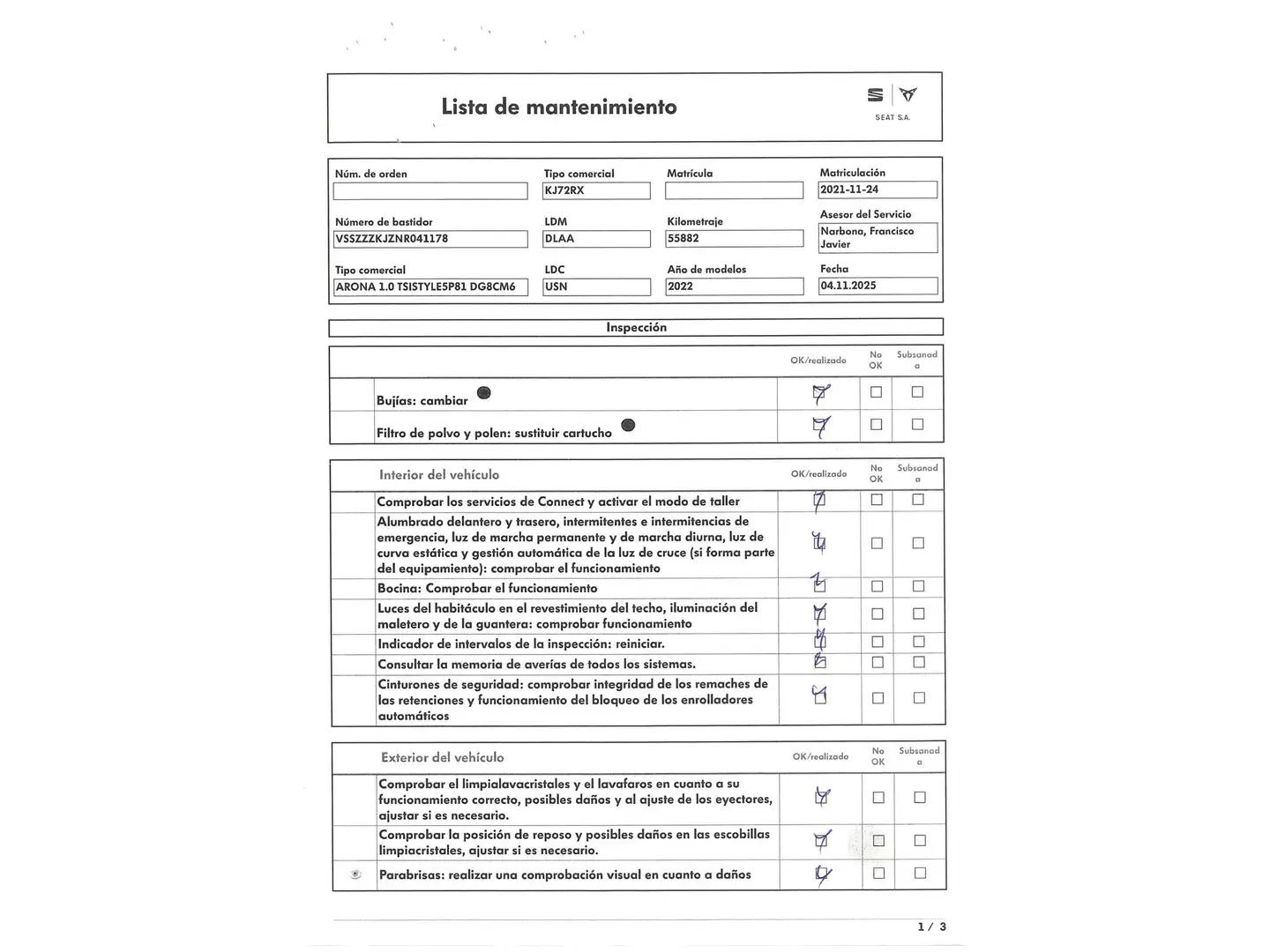 Foto Seat Arona SEAT Arona 1.0 TSI Style Plus (110 CV)