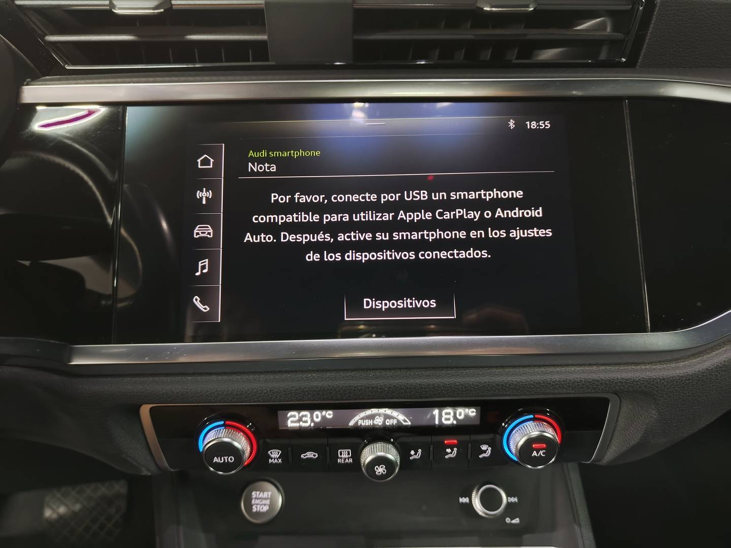 Equipamiento del Audi Q3 Audi Q3 Advanced 35 TFSI (150 CV) S tronic