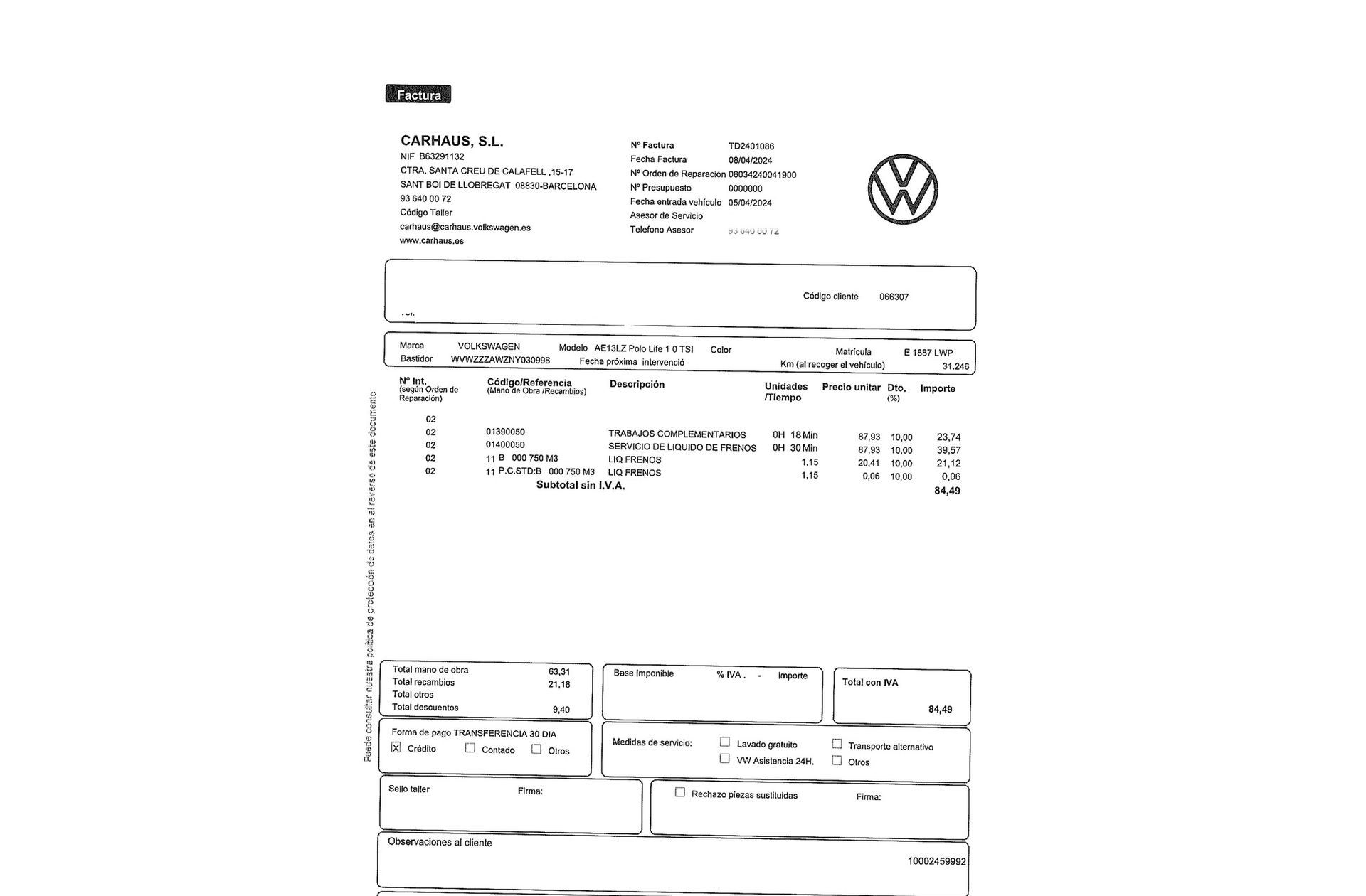 Volkswagen Polo Life 1.0 TSI DSG - foto 20