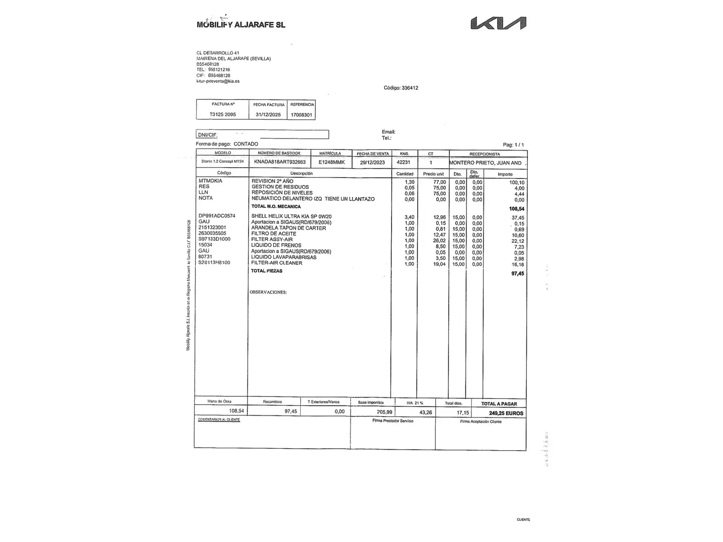 Foto KIA Stonic Kia Stonic 1.2 DPi Concept (84 CV)
