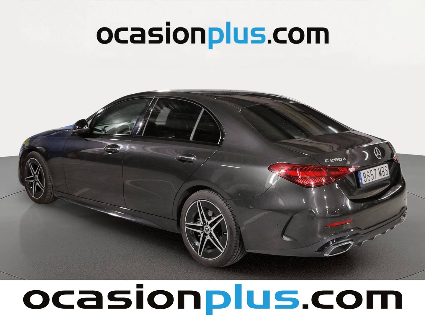 Foto trasera Mercedes Clase C Mercedes Clase C 200 d (163 CV) Pack AMG izquierda