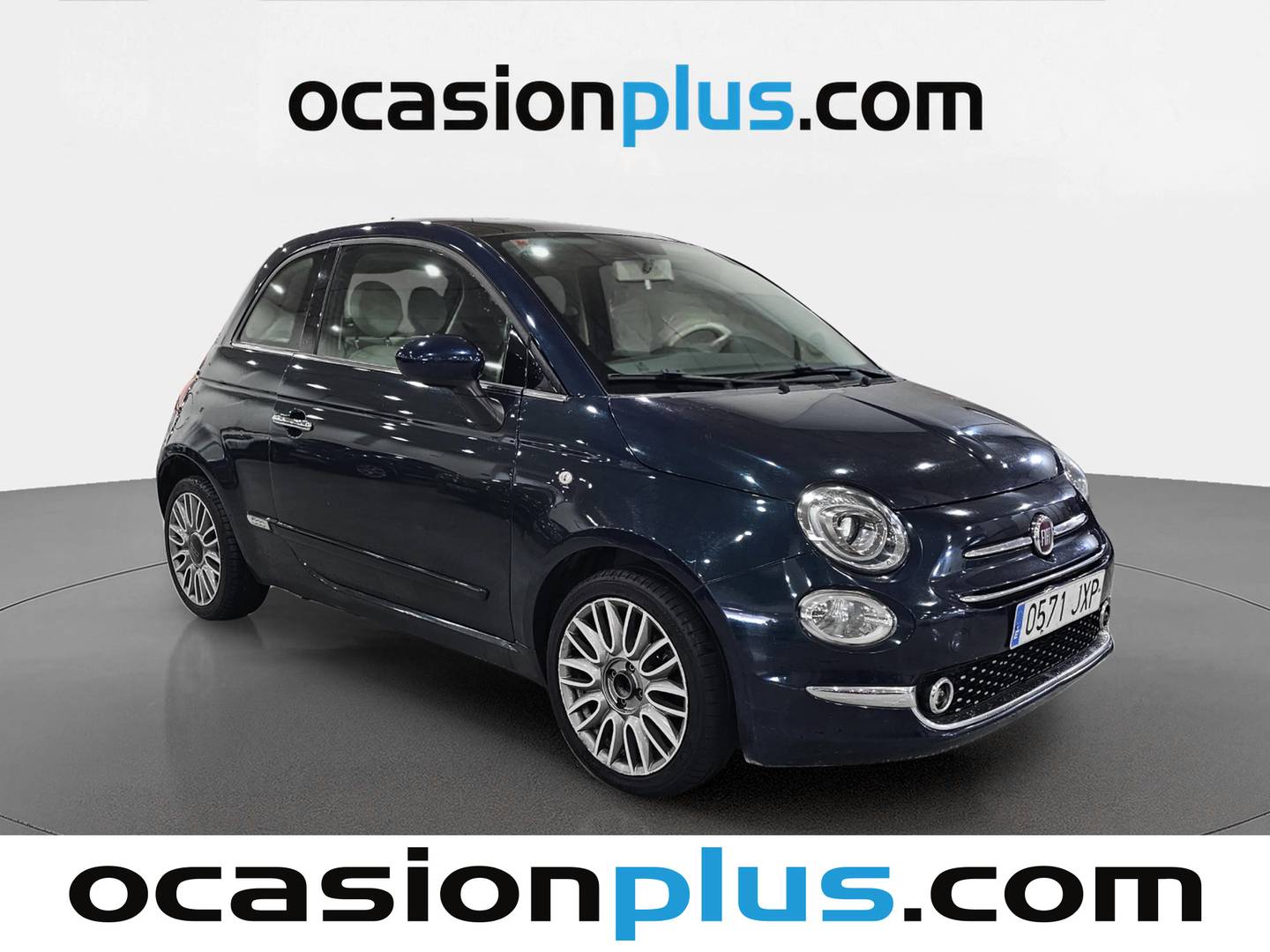 Foto delantera Fiat 500 Fiat 500 1.2 8v Lounge (69 CV) derecha