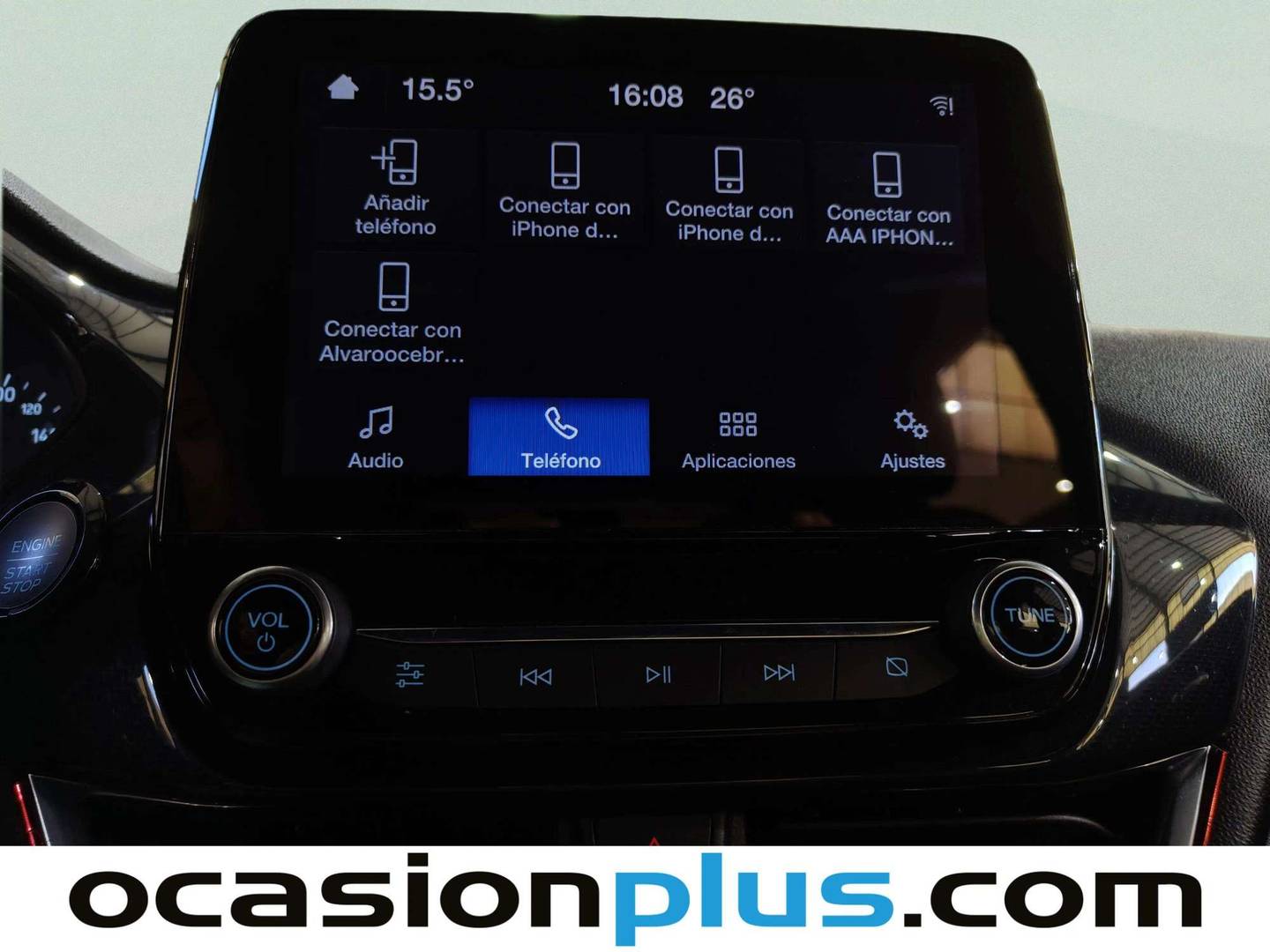 Extras del Ford Fiesta Ford Fiesta 1.0 EcoBoost MHEV ST-Line (125 CV)