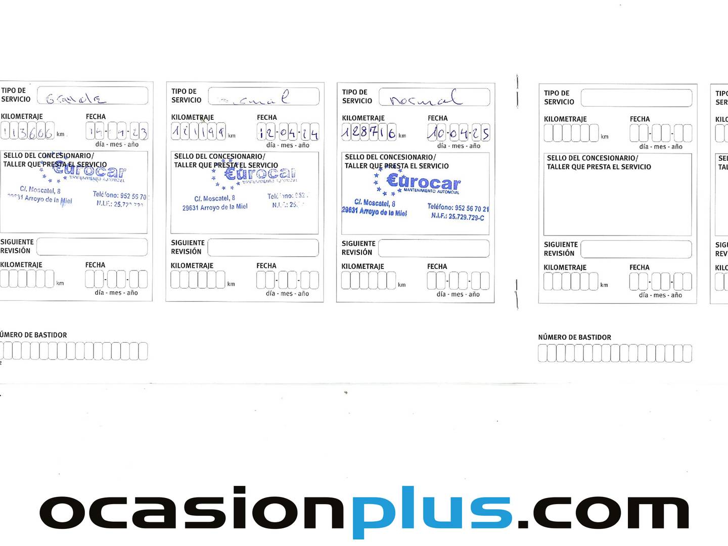 Foto del mantenimiento del Nissan X-TRAIL Nissan X-Trail dCi 130 Acenta XTronic (130 CV)