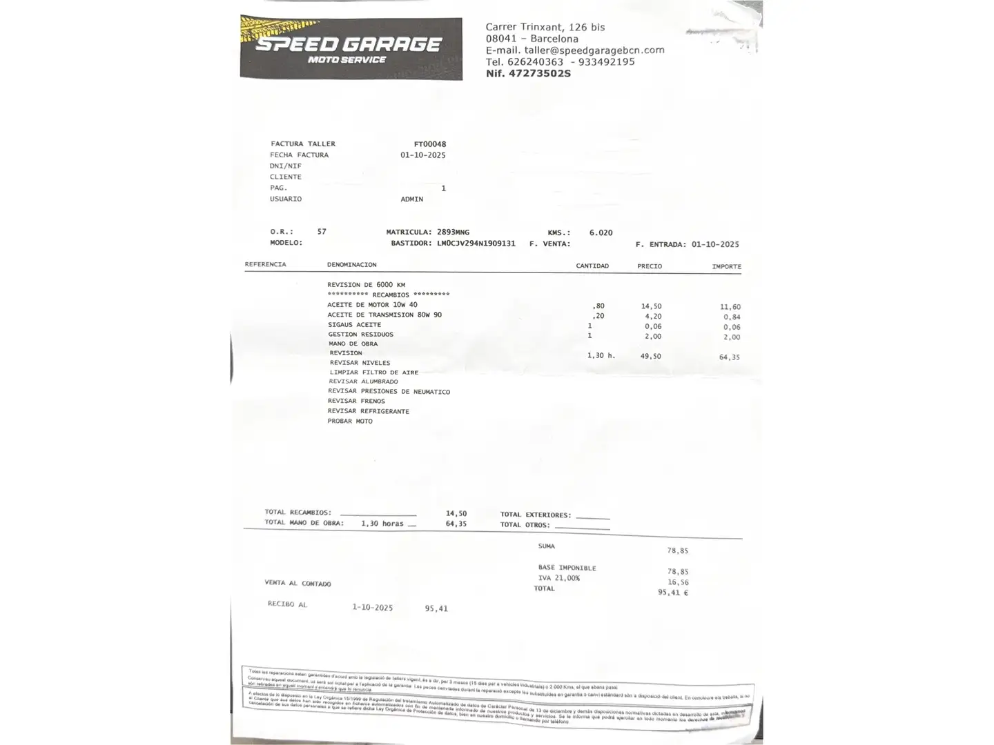 Foto MITT Legrand 125 MITT Legrand 125 (12 CV)