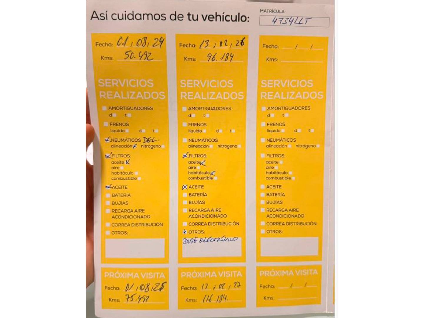 Foto del mantenimiento del Ford Focus Ford Focus 1.0 Ecoboost MHEV ST-Line (155 CV)