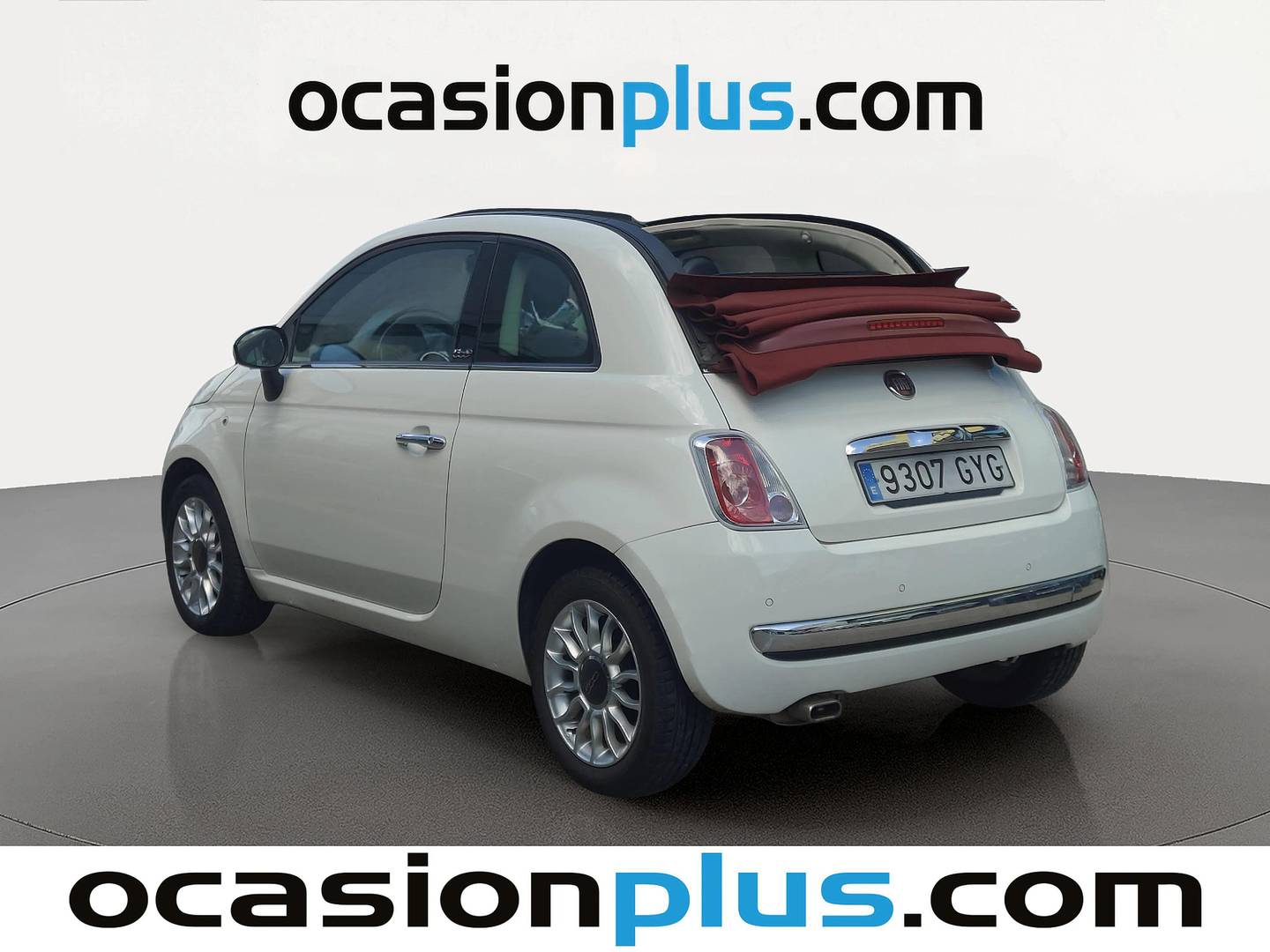 Foto trasera Fiat 500C Fiat 500C 1.3 16v Multijet Start&Stop Lounge (95 CV) izquierda