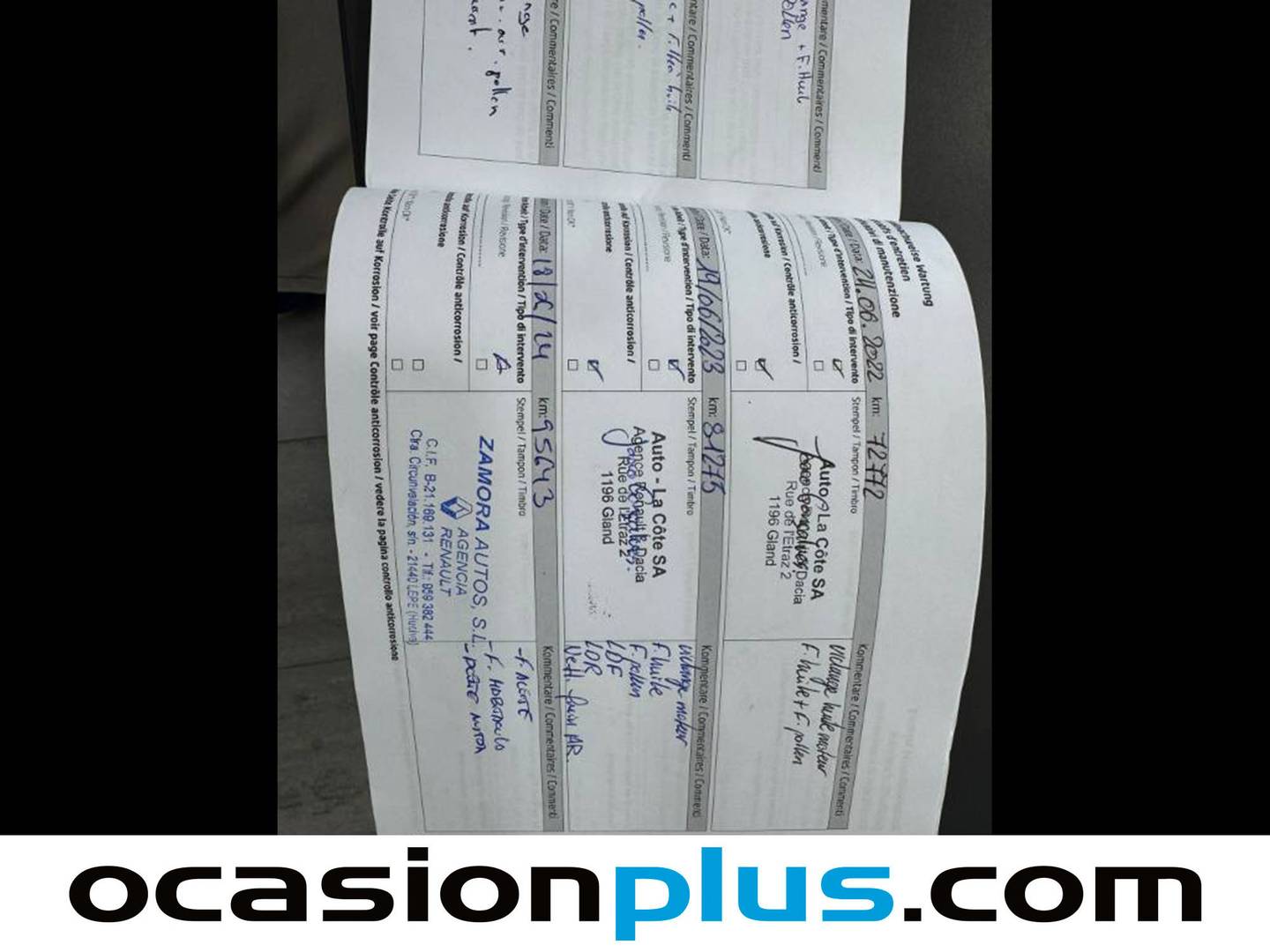 Foto del mantenimiento del Dacia Duster Dacia Duster Prestige dCi (109 CV) 4X2