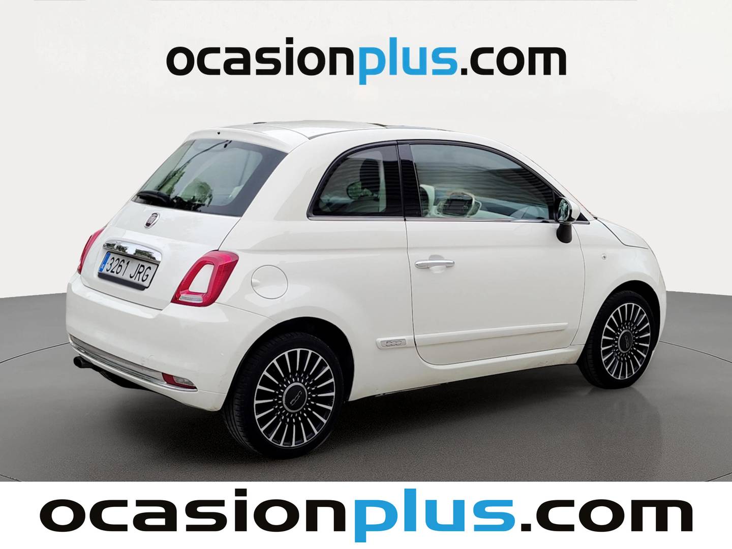 Foto trasera Fiat 500 Fiat 500 1.2 8v Lounge (69 CV) derecha