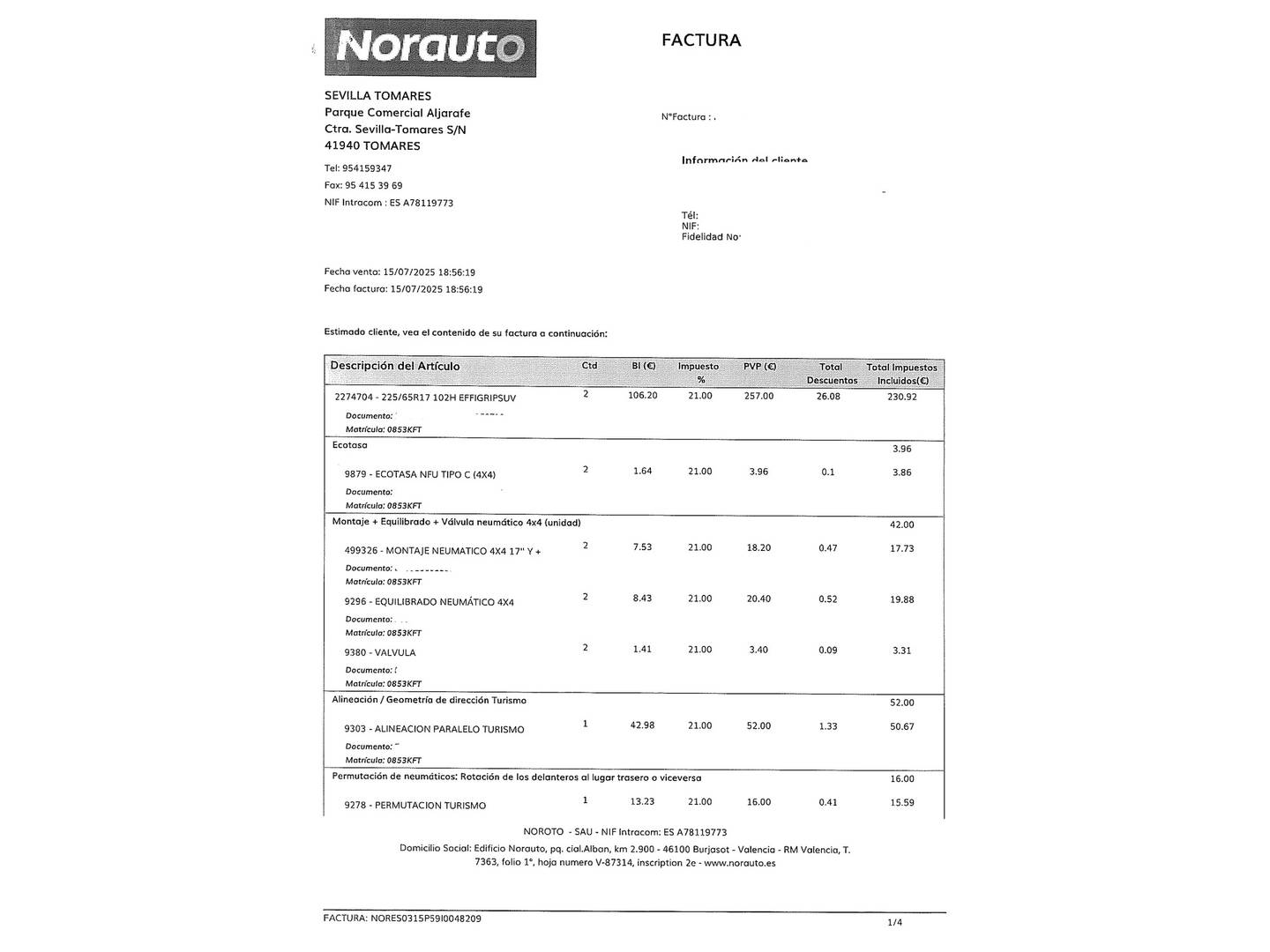 Foto del mantenimiento del Honda CR-V Honda CR-V 1.6 i-DTEC Comfort 4x2 (120 CV)