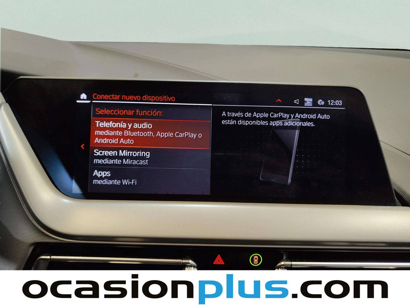 Equipamiento del BMW Serie 1 BMW Serie 1 118i (136 CV)