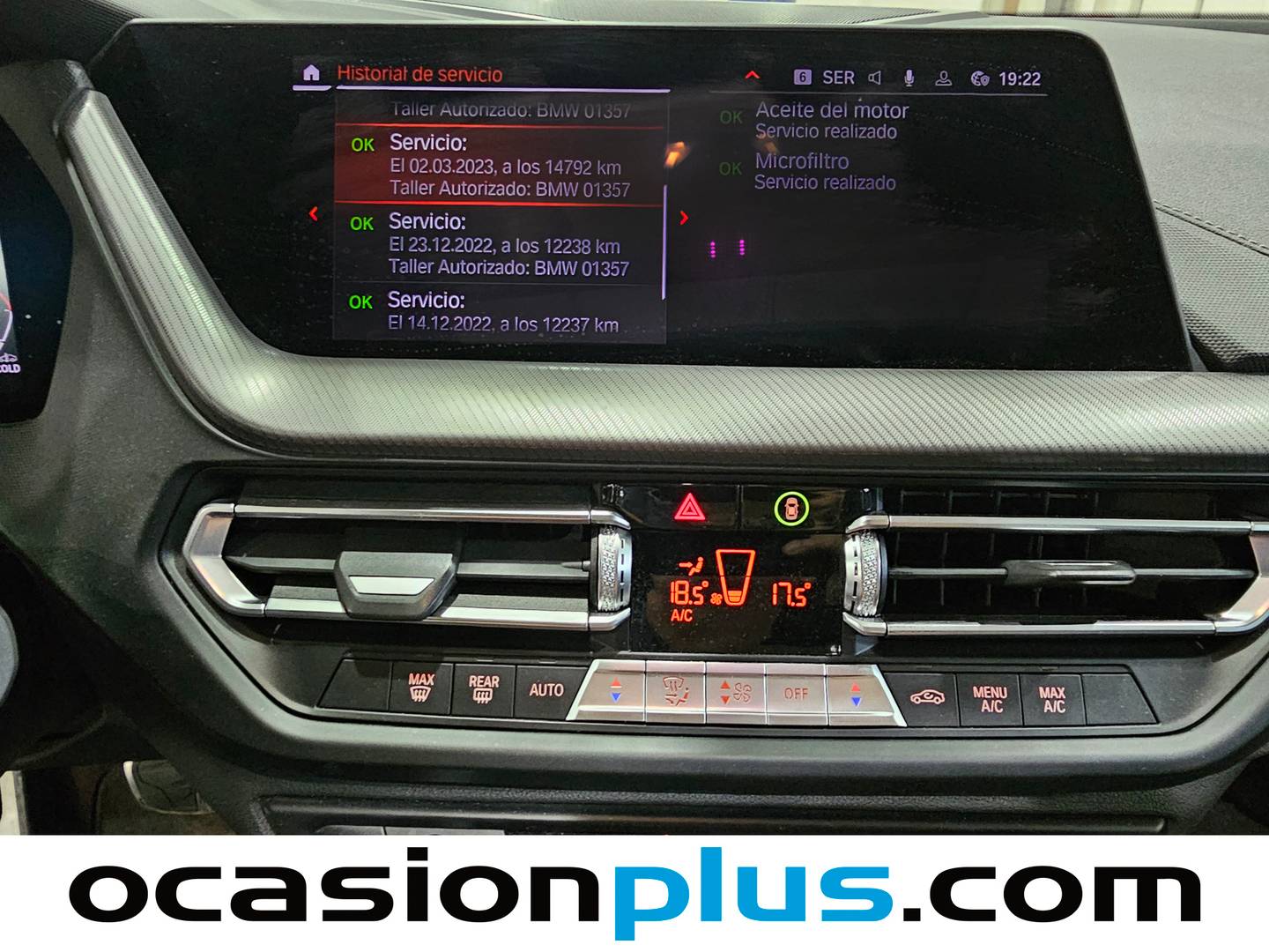 Foto del mantenimiento del BMW Serie 1 BMW Serie 1 118d (150 CV) PACK M