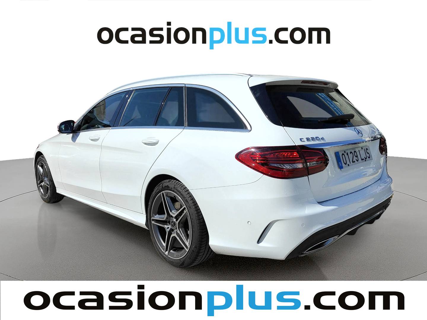 Foto trasera Mercedes Clase C Mercedes Clase C Estate 220 d 4Matic (194 CV) Pack AMG izquierda