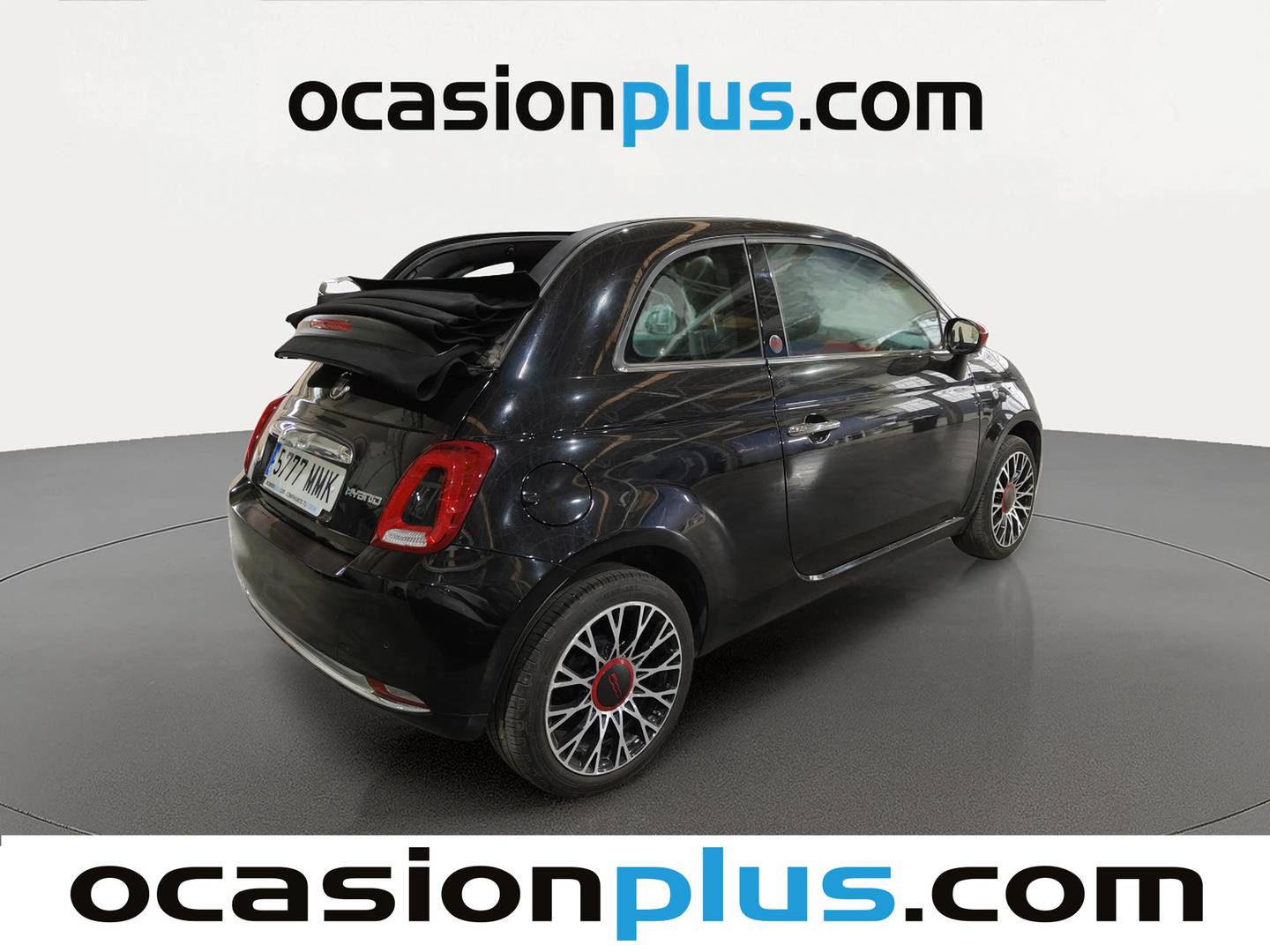 Foto trasera Fiat 500C Fiat 500C 1.0 Hybrid Red (70 CV) derecha