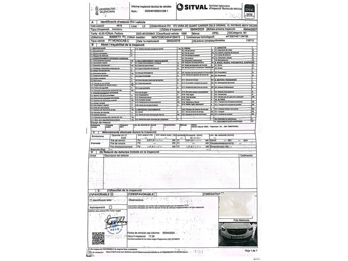 Opel Crossland X Opel Crossland X 1.5 D S&S Design Line 120 Aniversario (102 CV) de segunda mano