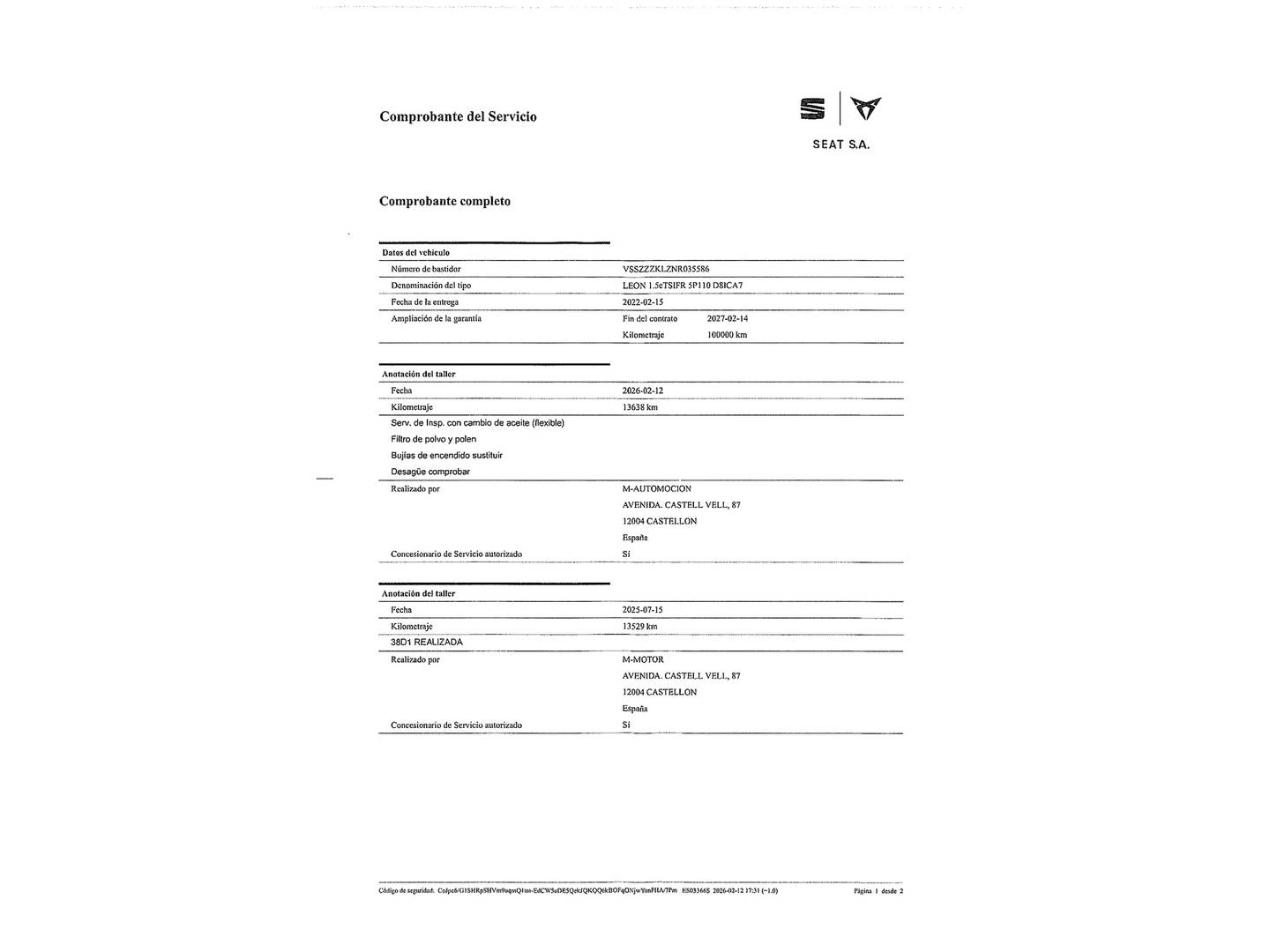 Foto Seat León SEAT León 1.5 eTSI S&S FR Go XL DSG (150 CV)