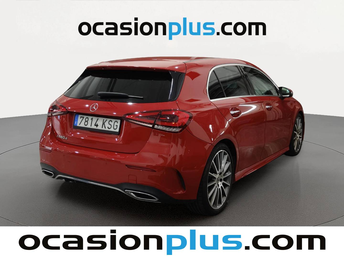 Foto trasera Mercedes Clase A Mercedes Clase A 180 d (116 CV) Pack AMG derecha