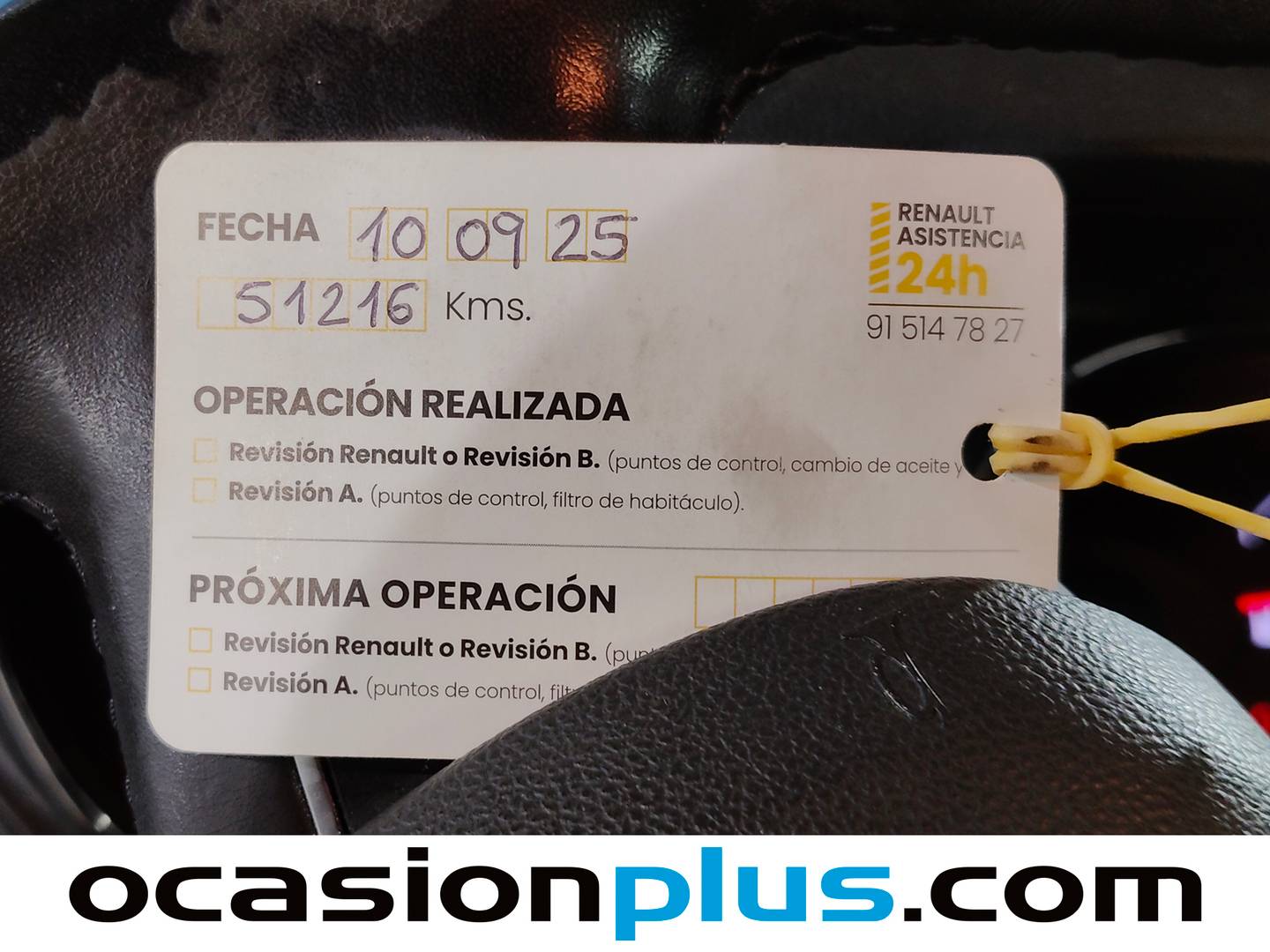 Foto del mantenimiento del Renault Captur Renault Captur Zen Energy TCe (120 CV) EDC