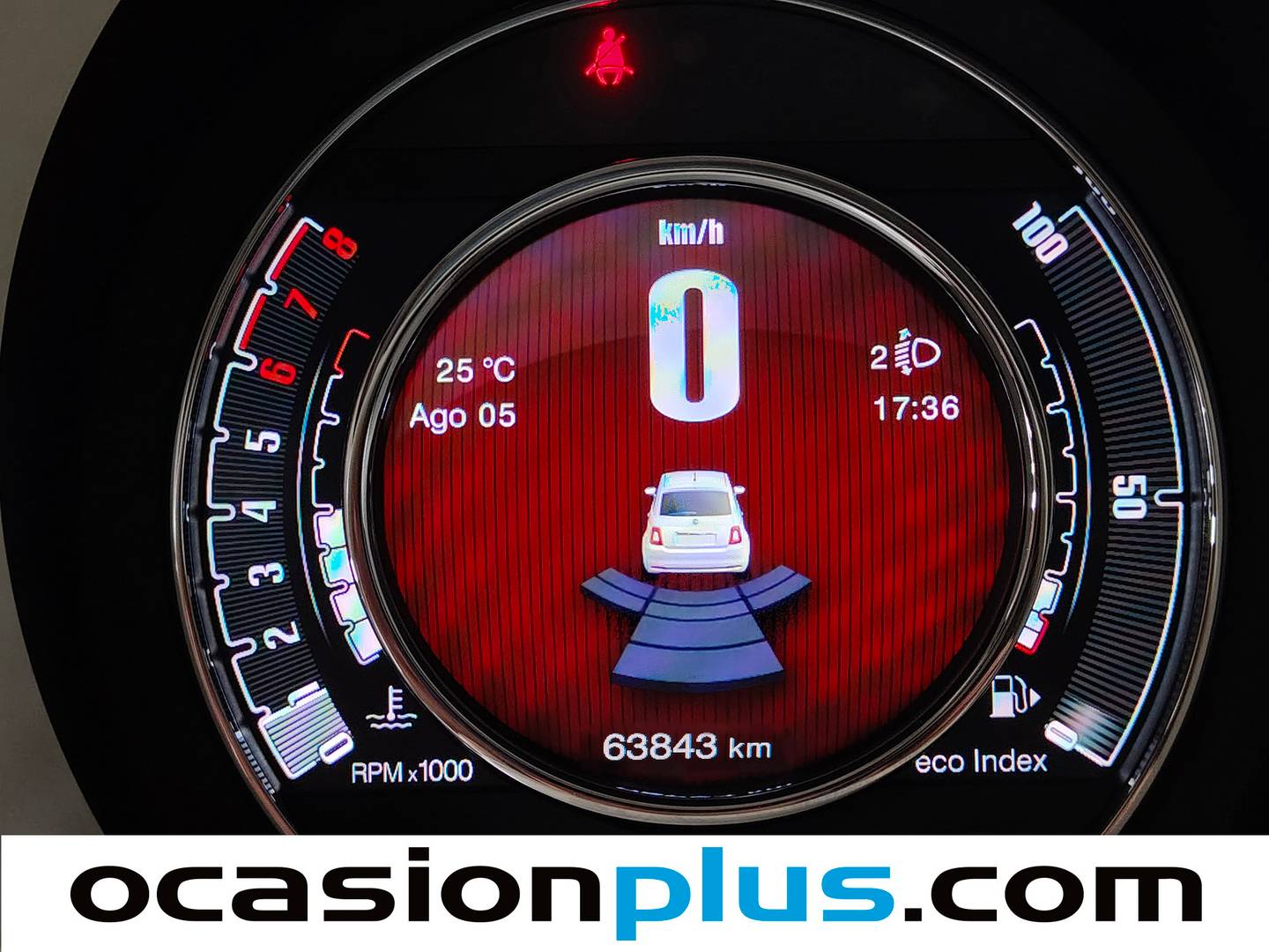 Equipamiento del Fiat 500 Fiat 500 1.0 Hybrid Dolcevita (70 CV)