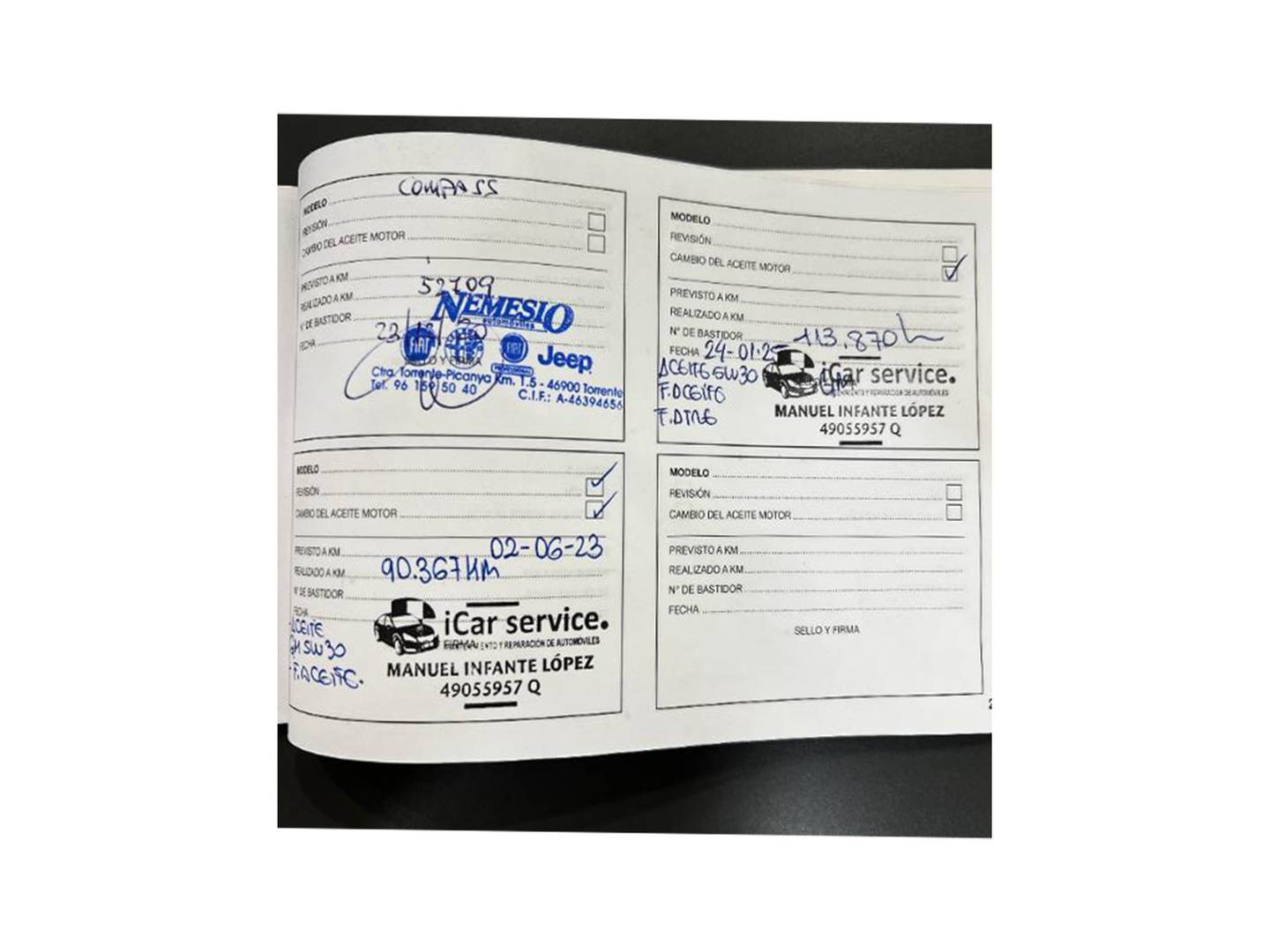 Foto Jeep Compass Jeep Compass 2.0 Mjet Limited 4x4 AD Auto140 CV)