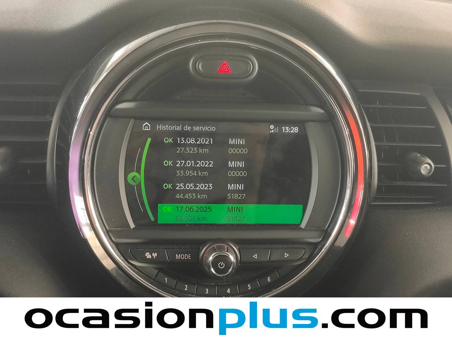 Foto del mantenimiento del Mini MINI Mini MINI Cooper Cooper (136 CV)