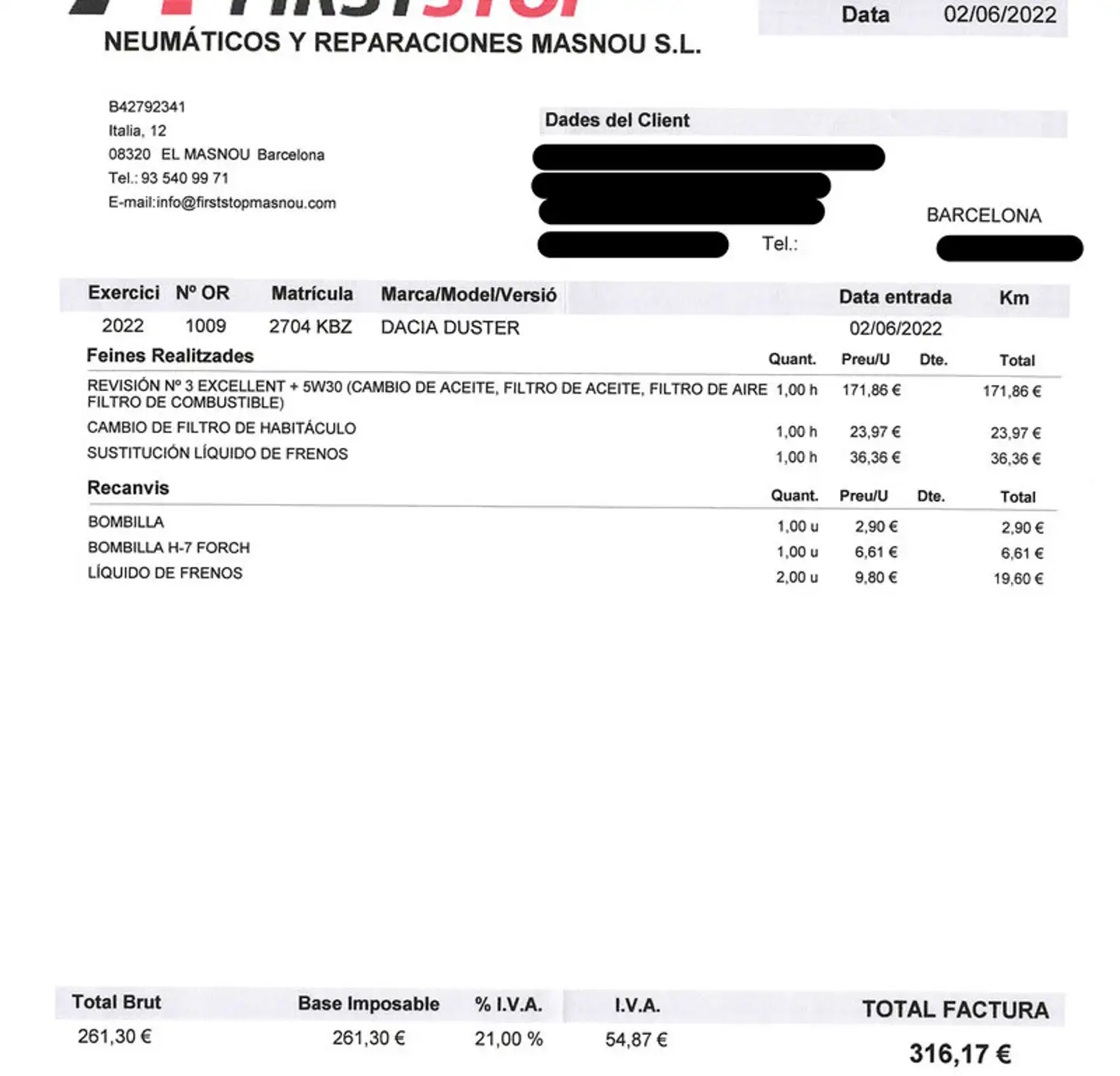 Mantenimiento