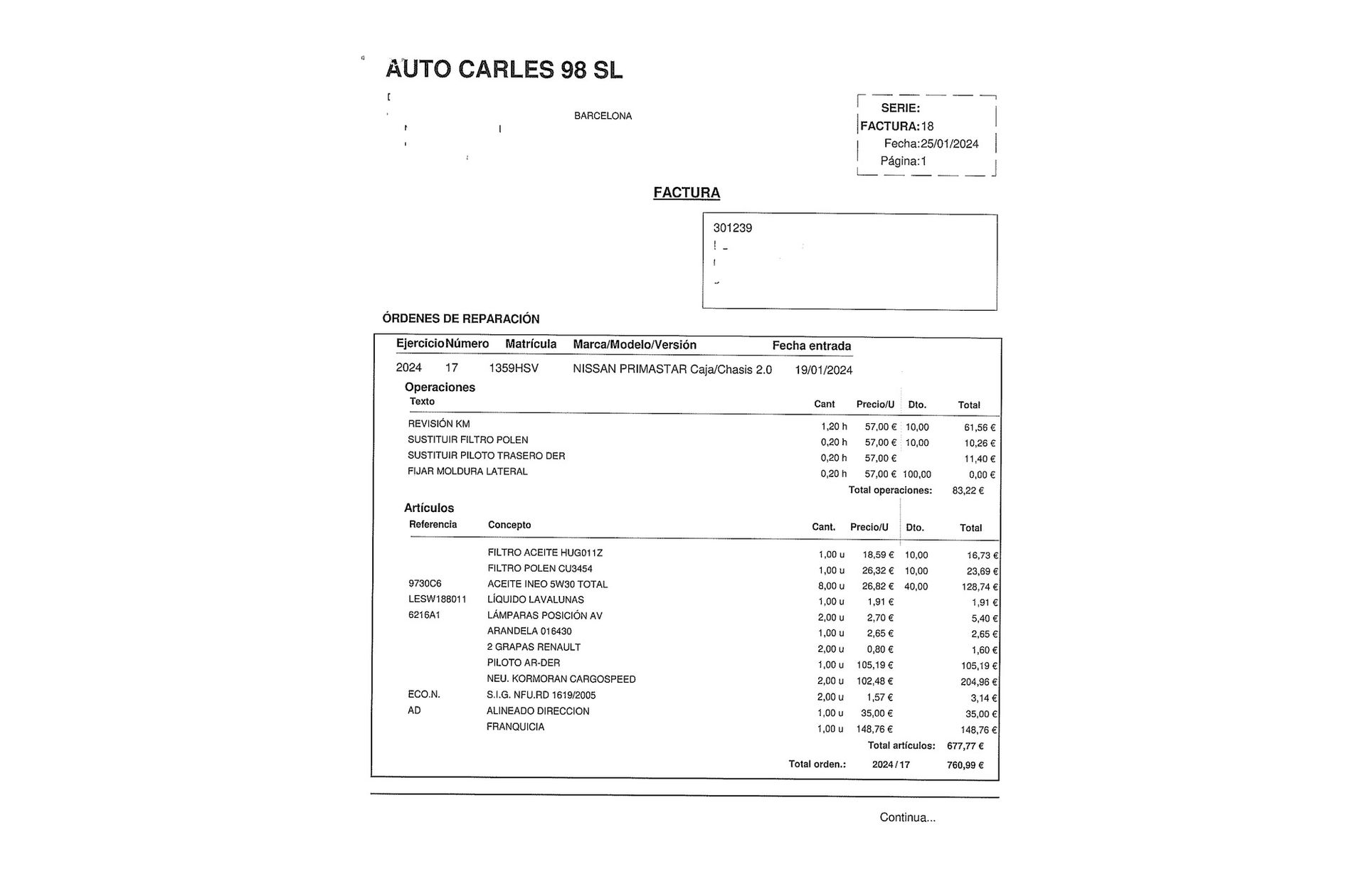Nissan Primastar Furgon 2.0 dCi Anticipated Premium Larga - foto 13
