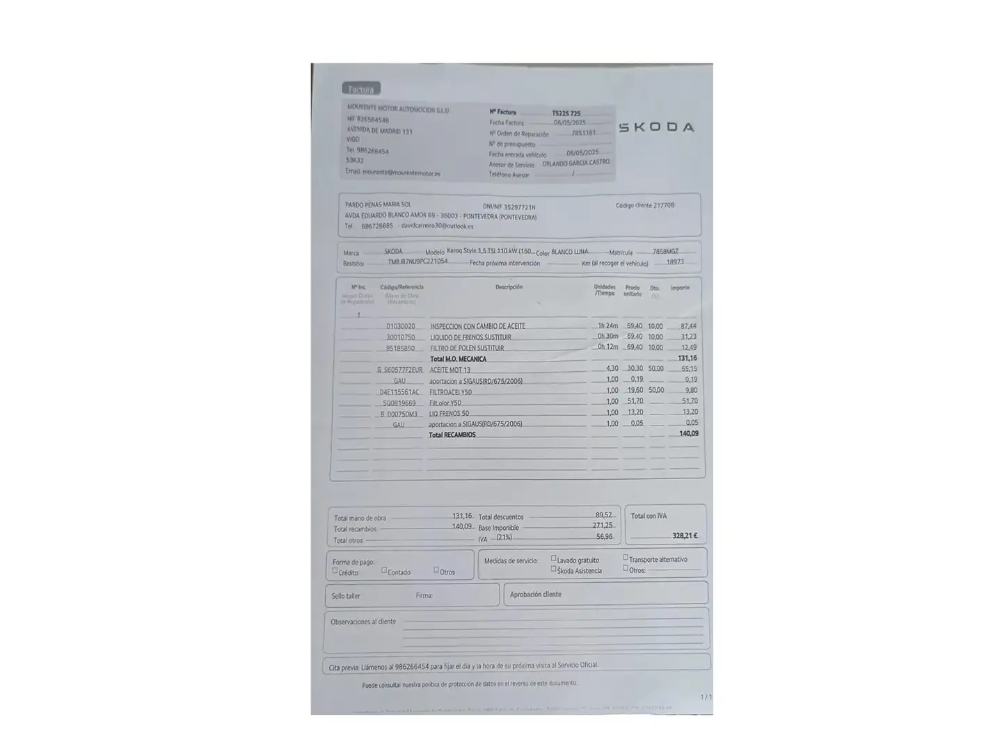 Foto Skoda Karoq Skoda Karoq 1.5 TSI ACT Style (150 CV)