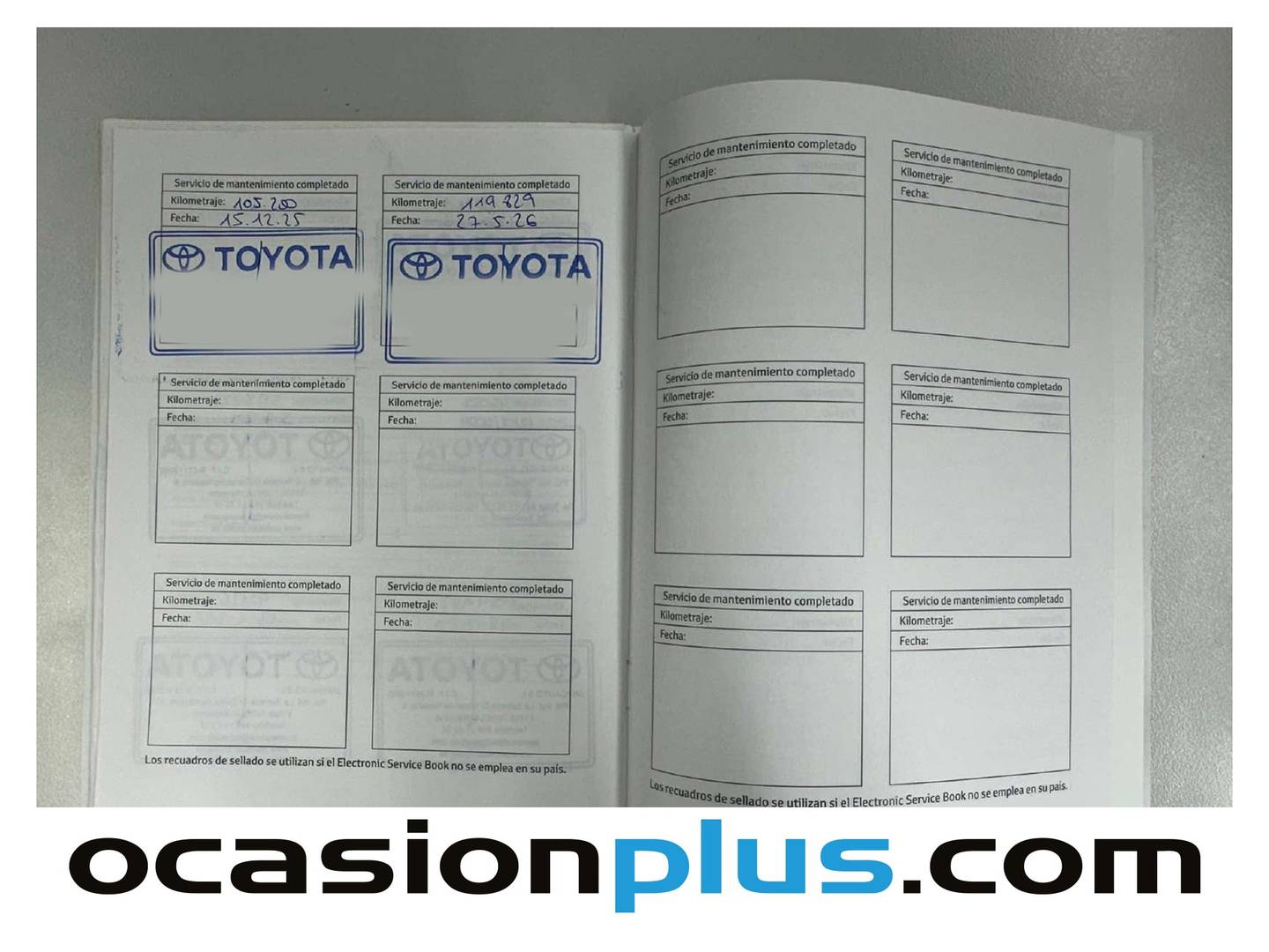 Foto del mantenimiento del Toyota C-HR Toyota C-HR 1.8 125H Advance (122 CV)