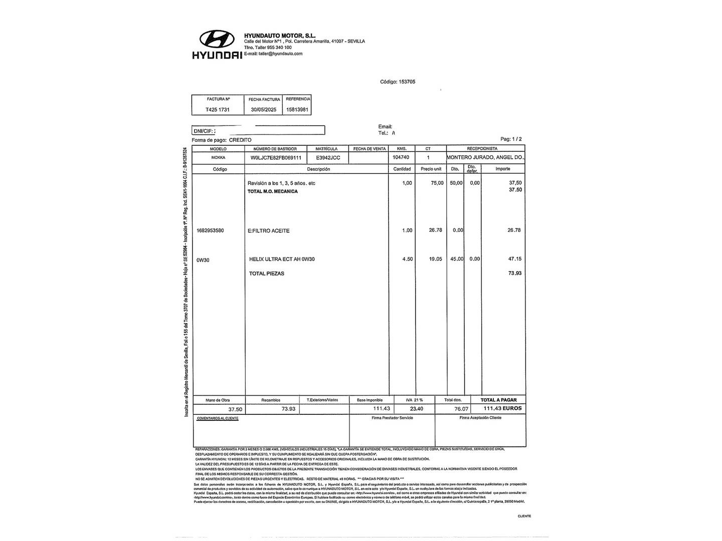 Foto Opel Mokka Opel Mokka 1.4 Turbo Selective 4x2 (140 CV)