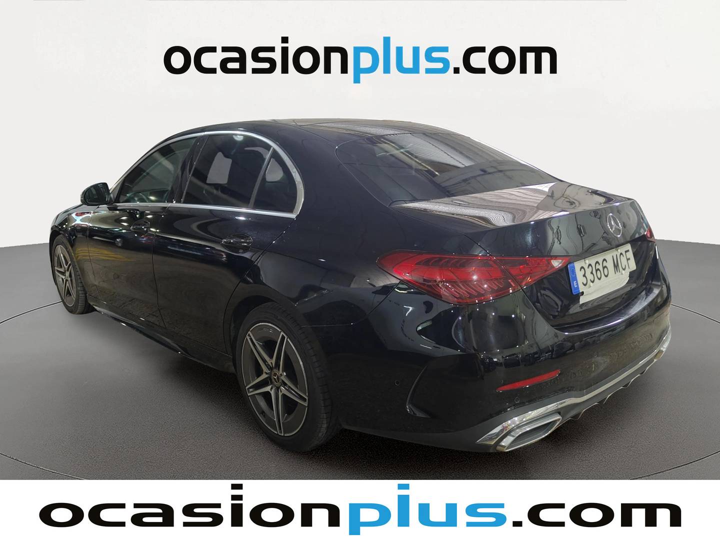 Foto trasera Mercedes Clase C Mercedes Clase C 220 d (200 CV) Pack AMG derecha