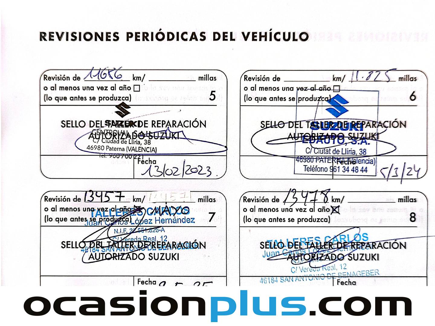 Foto del mantenimiento del Suzuki Jimny Suzuki Jimny 1.5 JX (102 CV)