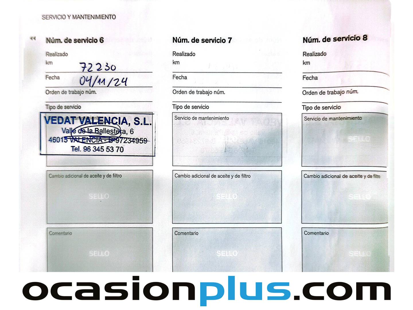 Foto del mantenimiento del Volvo XC40 Volvo XC40 D3 Inscription Auto 150 CV)