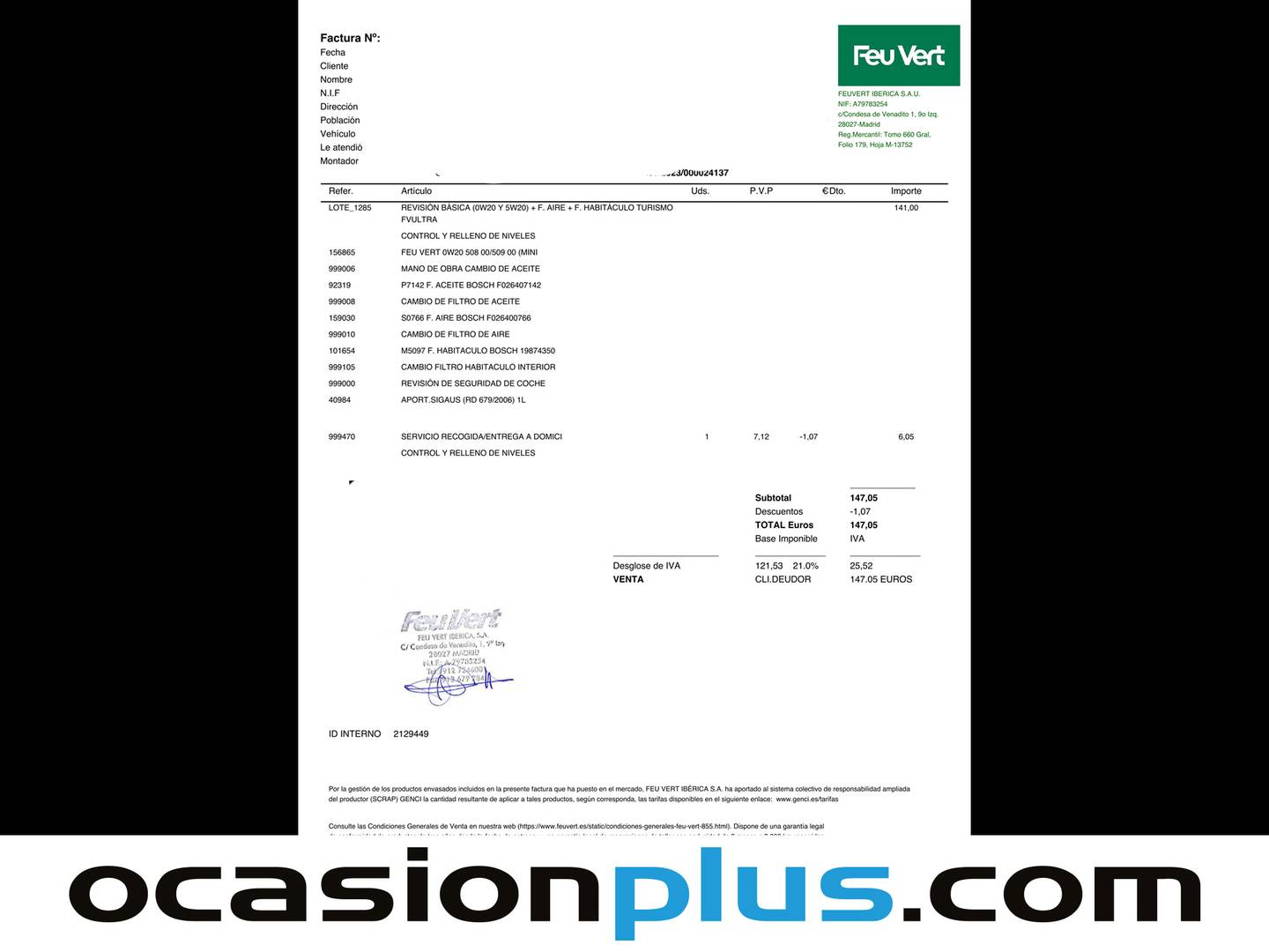 Foto del mantenimiento del KIA Ceed KIA Ceed 1.0 MHEV Drive DCT (120 CV)