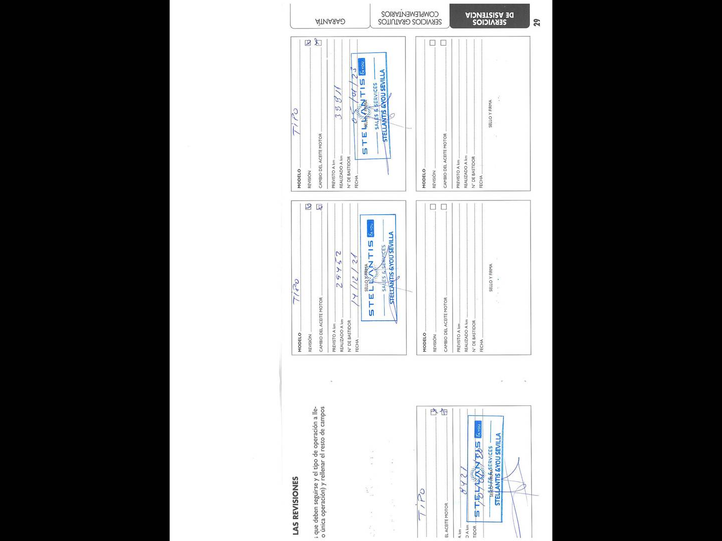 Foto del mantenimiento del Fiat Tipo Fiat Tipo 1.4 16v Lounge (95 CV)