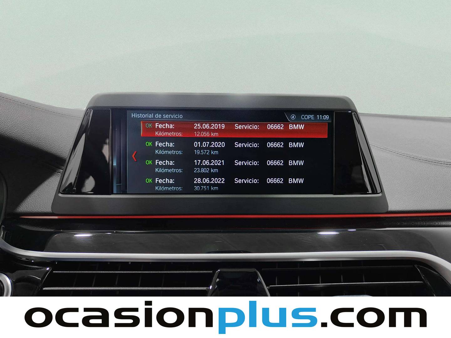 Foto del mantenimiento del BMW Serie 5 BMW Serie 5 530e iPerformance (252 CV)