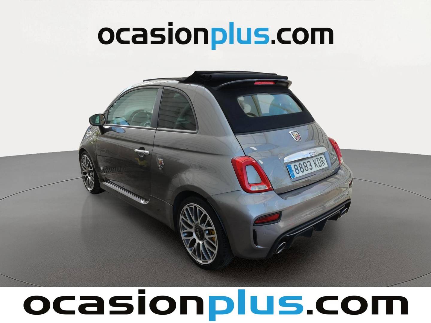 Foto trasera Abarth 500C Abarth 500C Cabrio 1.4 16v T-Jet 595 Turismo (165 CV) derecha