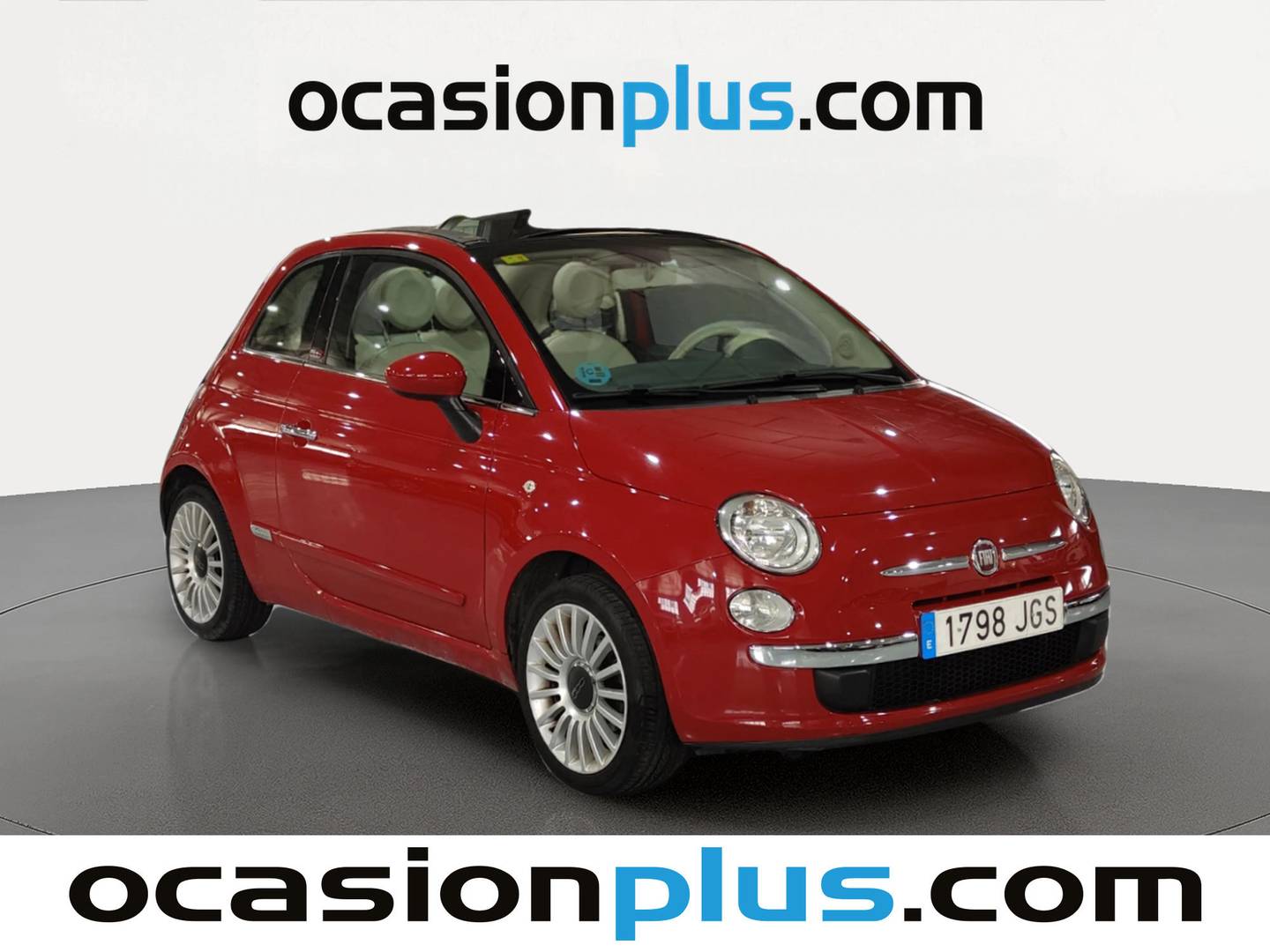 Foto trasera Fiat 500 Fiat 500C 1.2 8v Cabrio Lounge (69 CV) izquierda