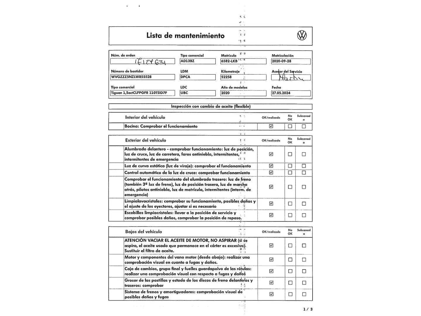 Foto Volkswagen Tiguan Volkswagen Tiguan Advance 1.5 TSI (150 CV) DSG Pack R-Line
