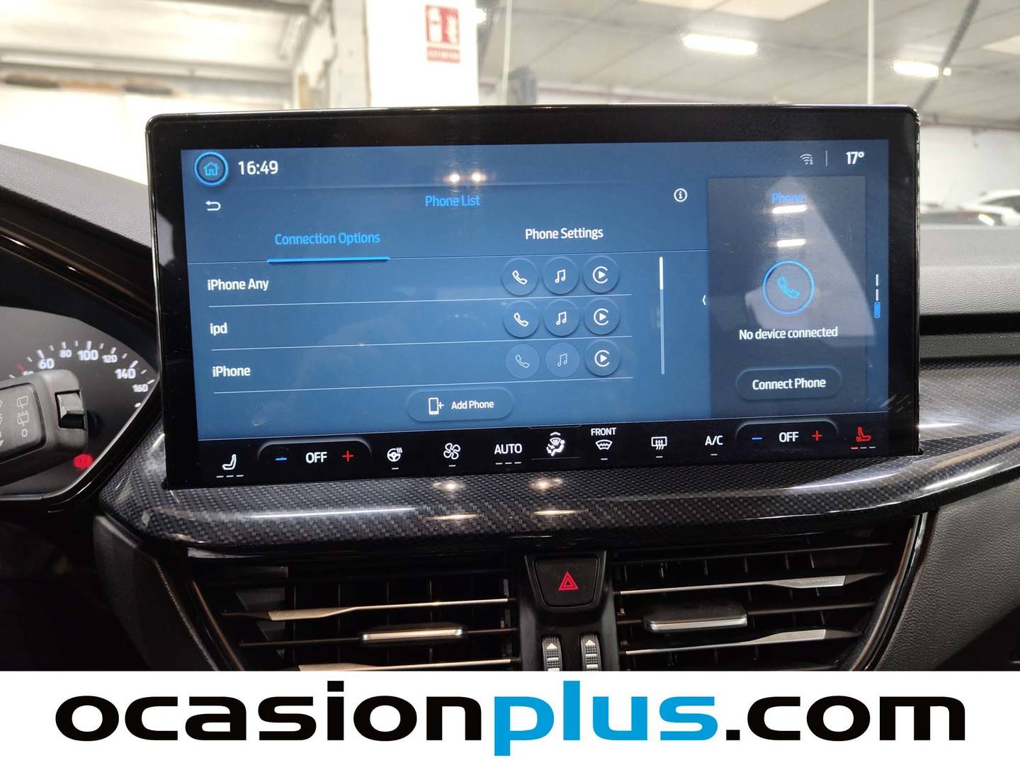 Equipamiento del Ford Focus Ford Focus 1.0 Ecoboost MHEV ST-Line Auto (155 CV)