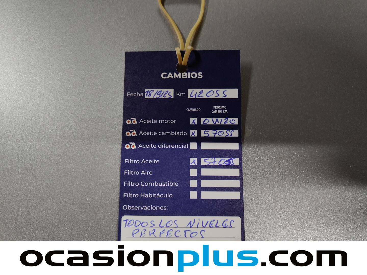 Foto del mantenimiento del Toyota Aygo X Cross Toyota Aygo X Cross 1.0 VVT-I Play (72 CV)