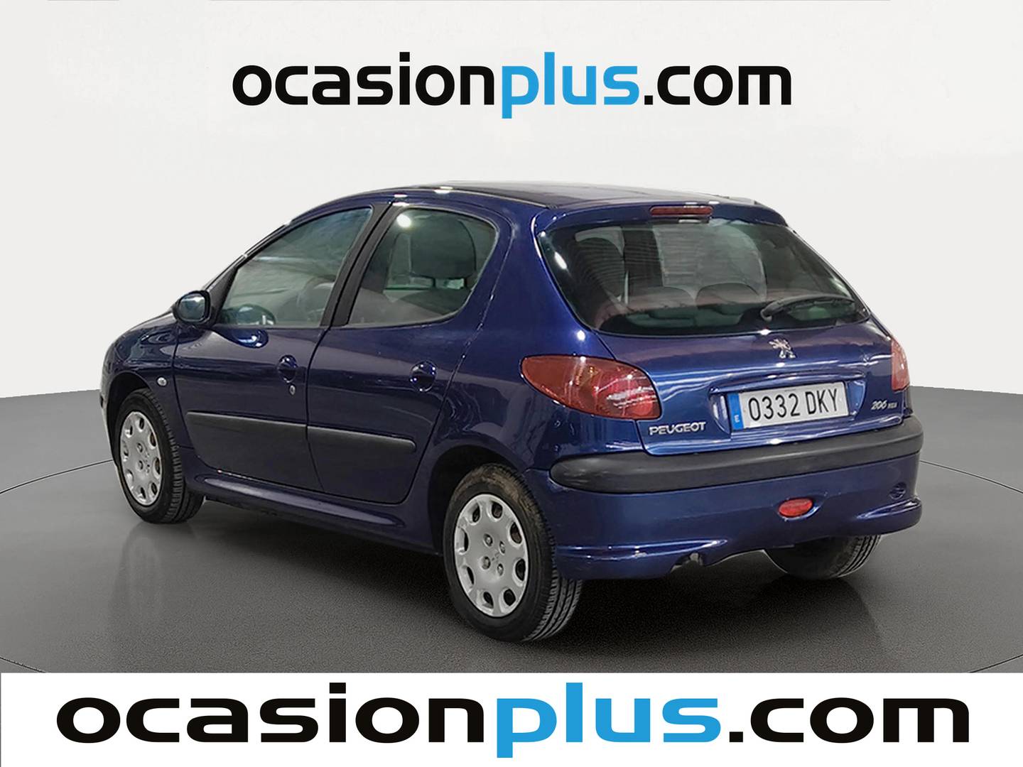 Foto trasera Peugeot 206 Peugeot 206 1.4 HDI X-Line (70 CV) izquierda